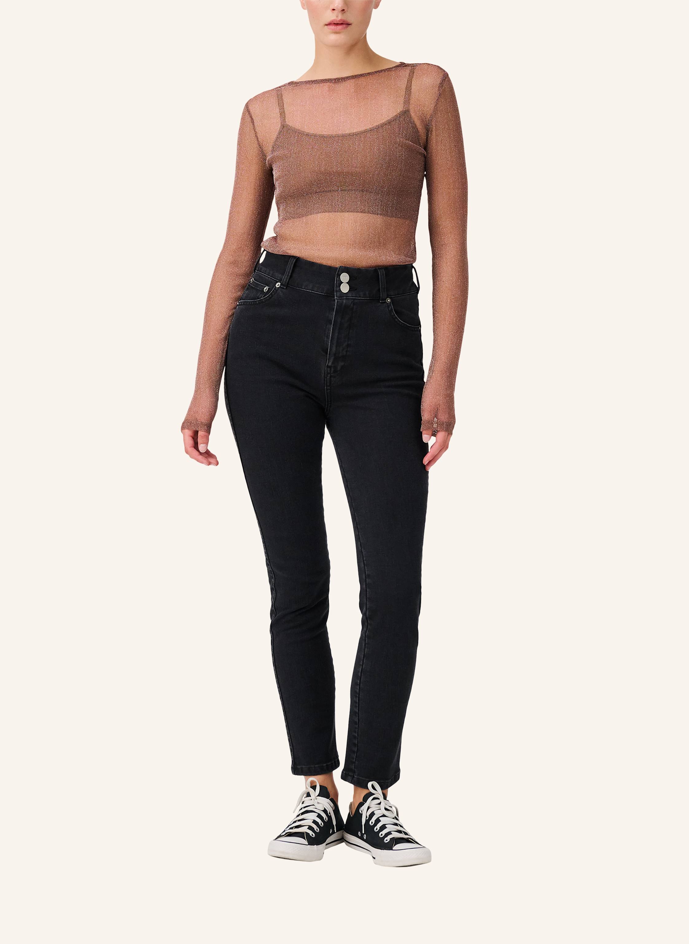 Thumbnail - Item m6 Jeans Slim High Rise Denim Mit Shaping-Effekt schwarz