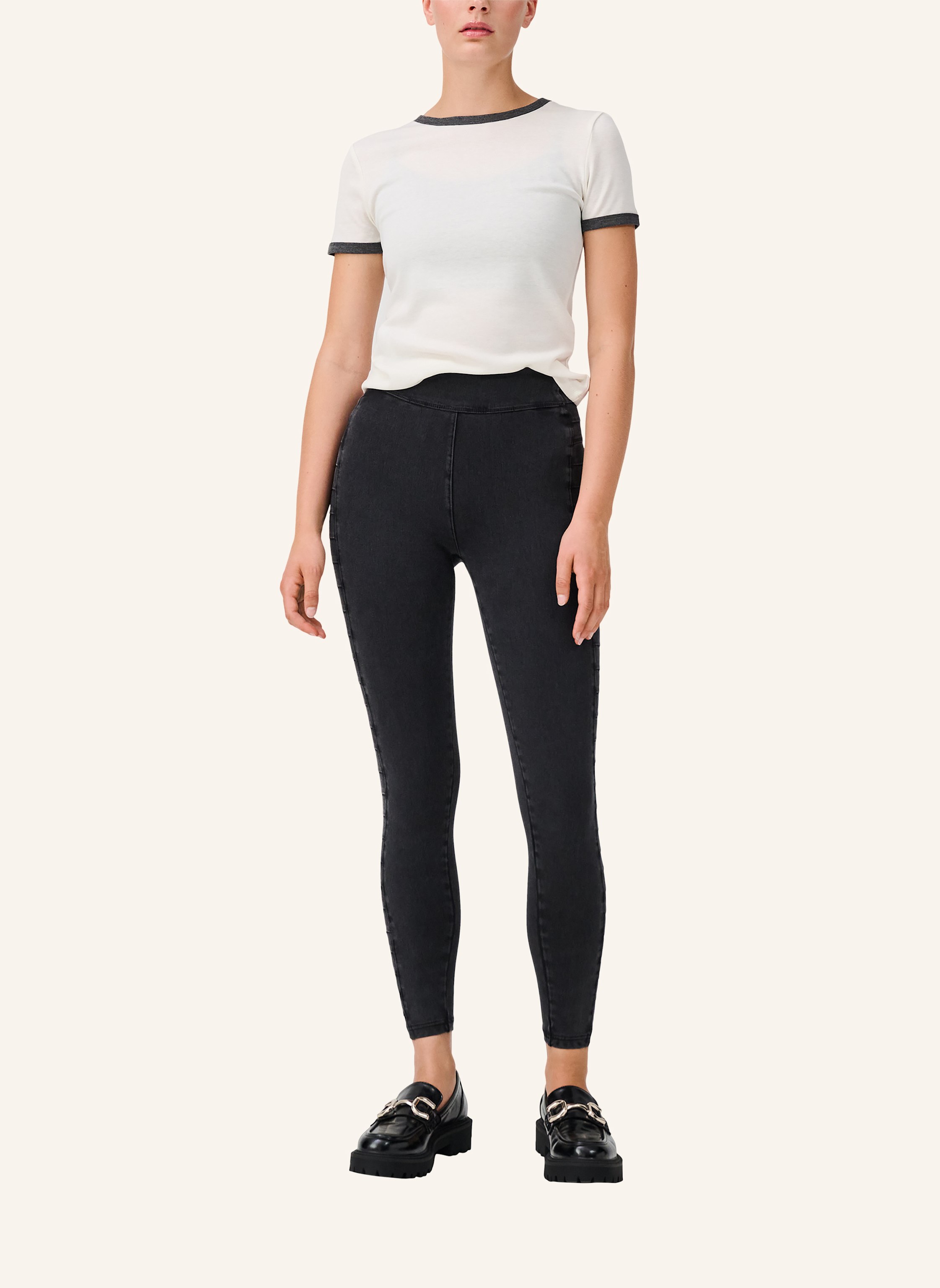 Thumbnail - Item m6 Leggings Biker Mit Shapingeffekt schwarz