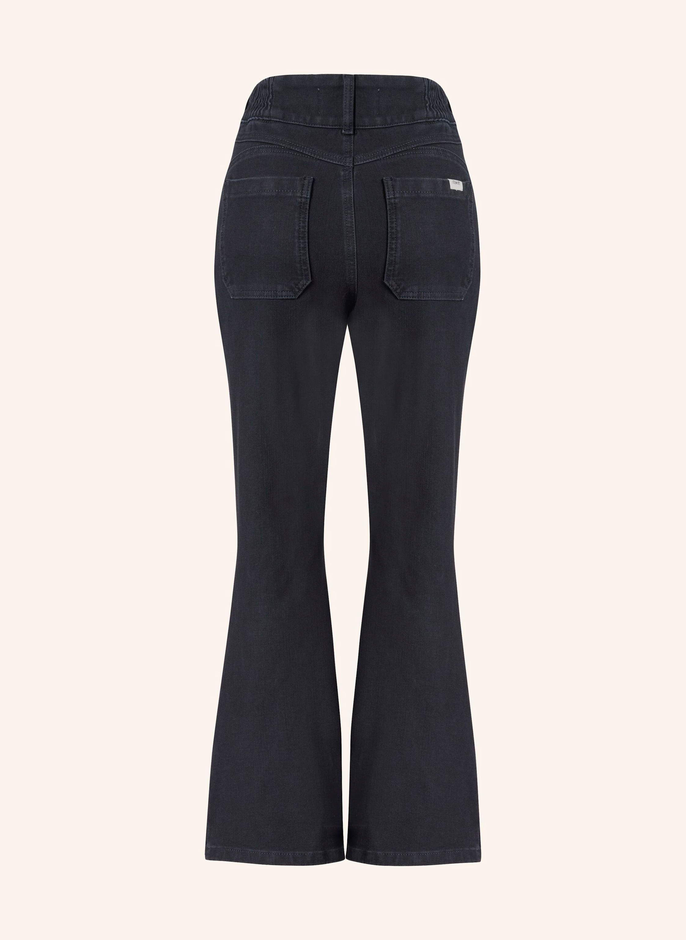 Thumbnail - Item m6 Flared Jeans Kick Flared High Rise schwarz