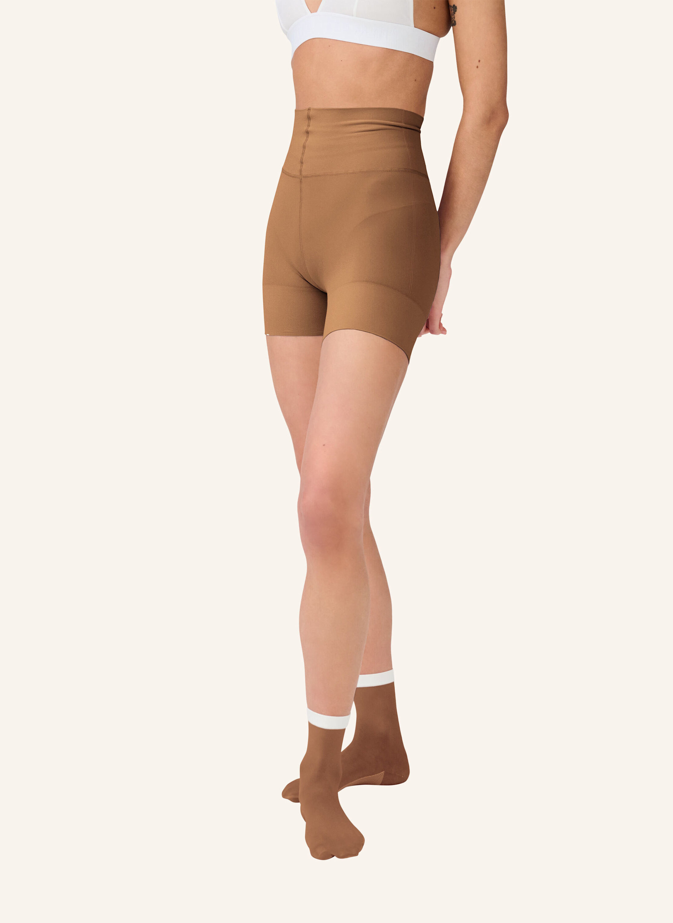 Thumbnail - Item m6 Shape-Shorts Beauty Girl Mit Push-Up-Effekt braun
