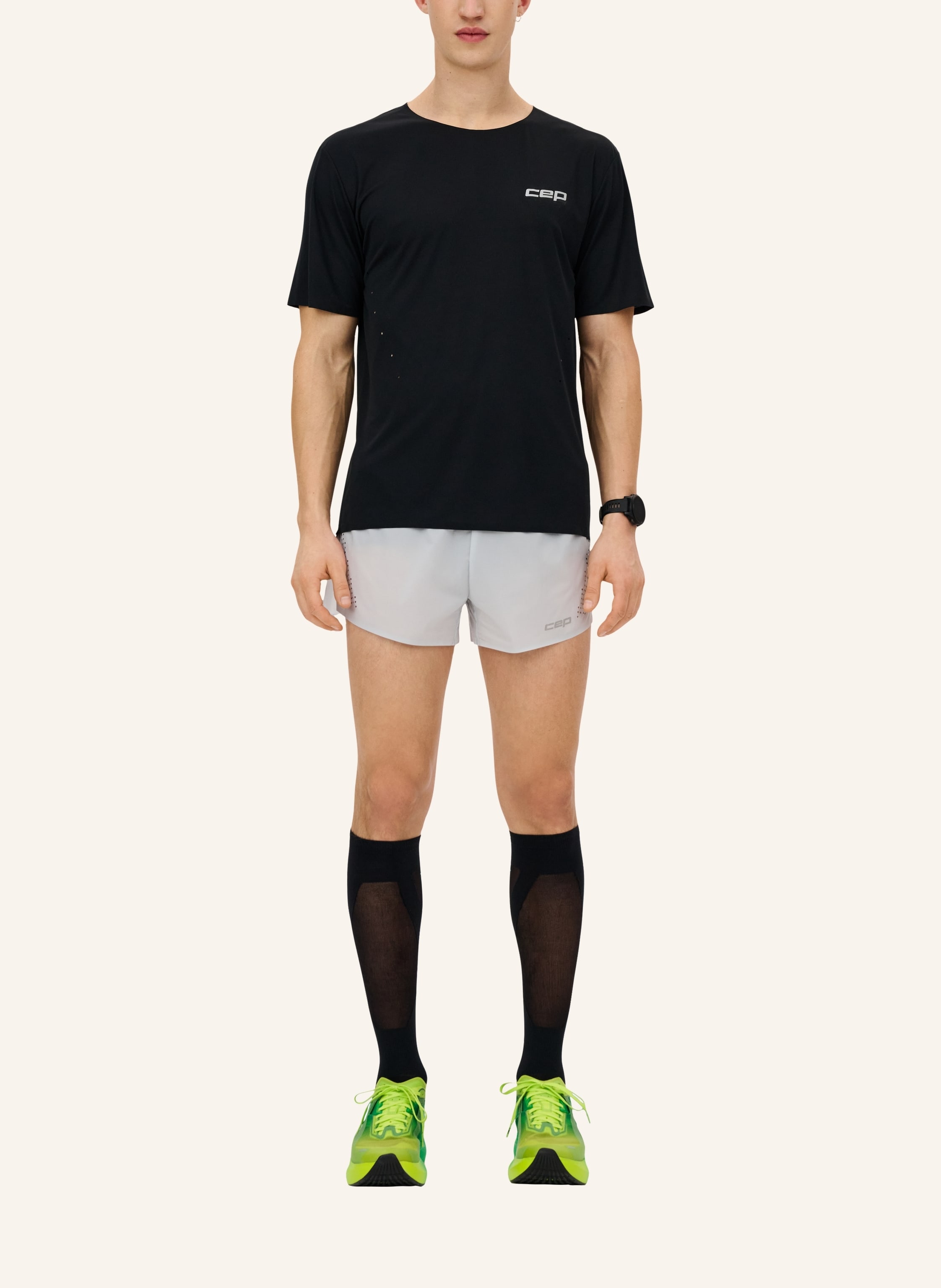 Thumbnail - Cep Cep Cep Pro Run Ultralight Shorts, Loose Fit, Men grau