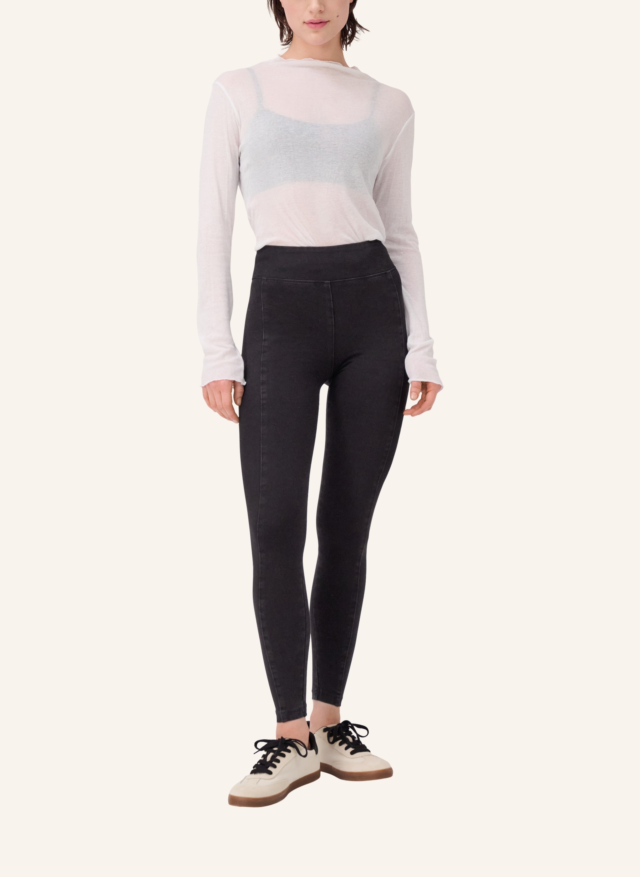 Thumbnail - Item m6 Leggings Denim Mit Shapingeffekt schwarz