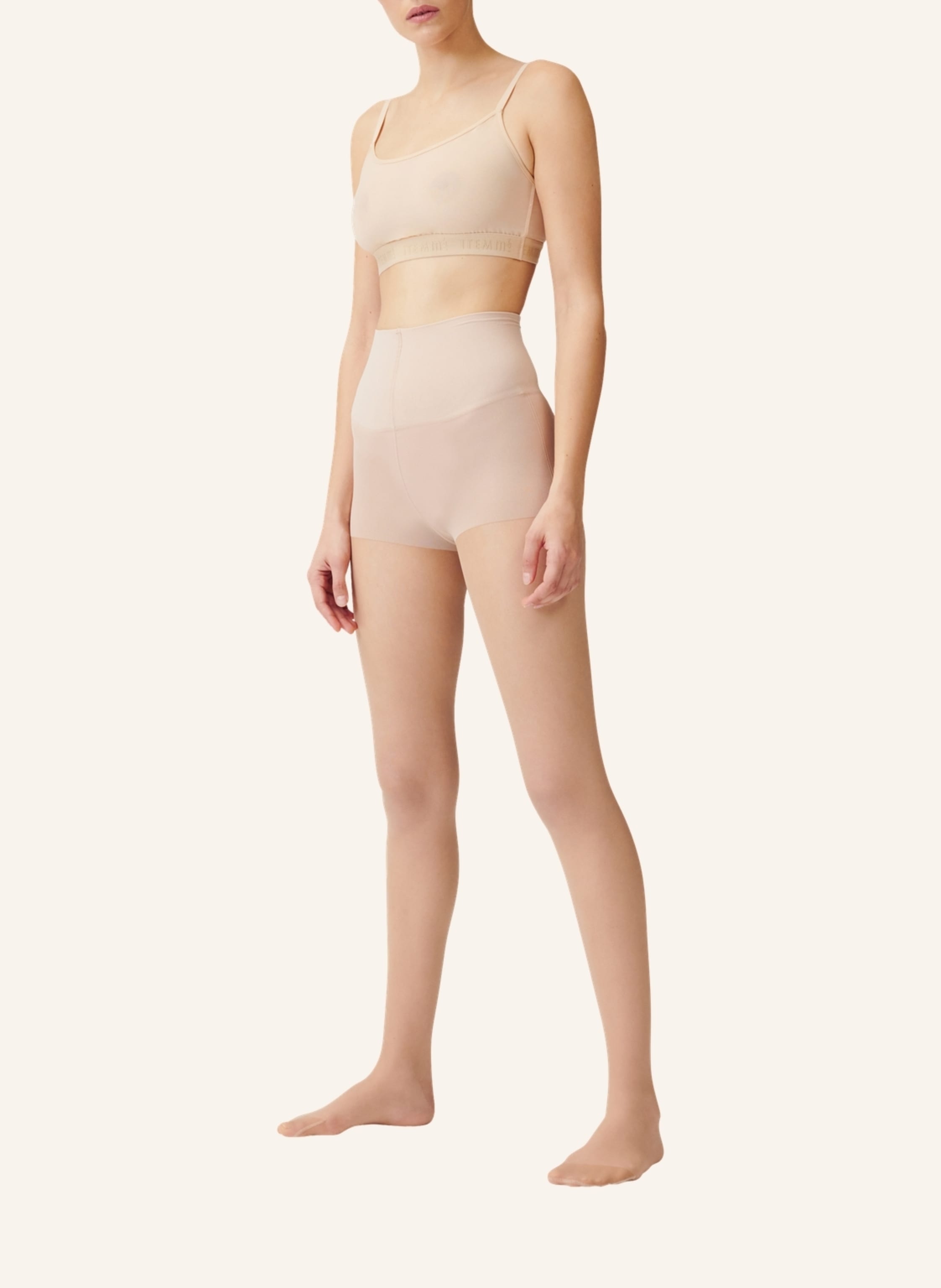 Thumbnail - Item m6 Feinstrumpfhose Invisible 15 Control Top Mit Kompression beige