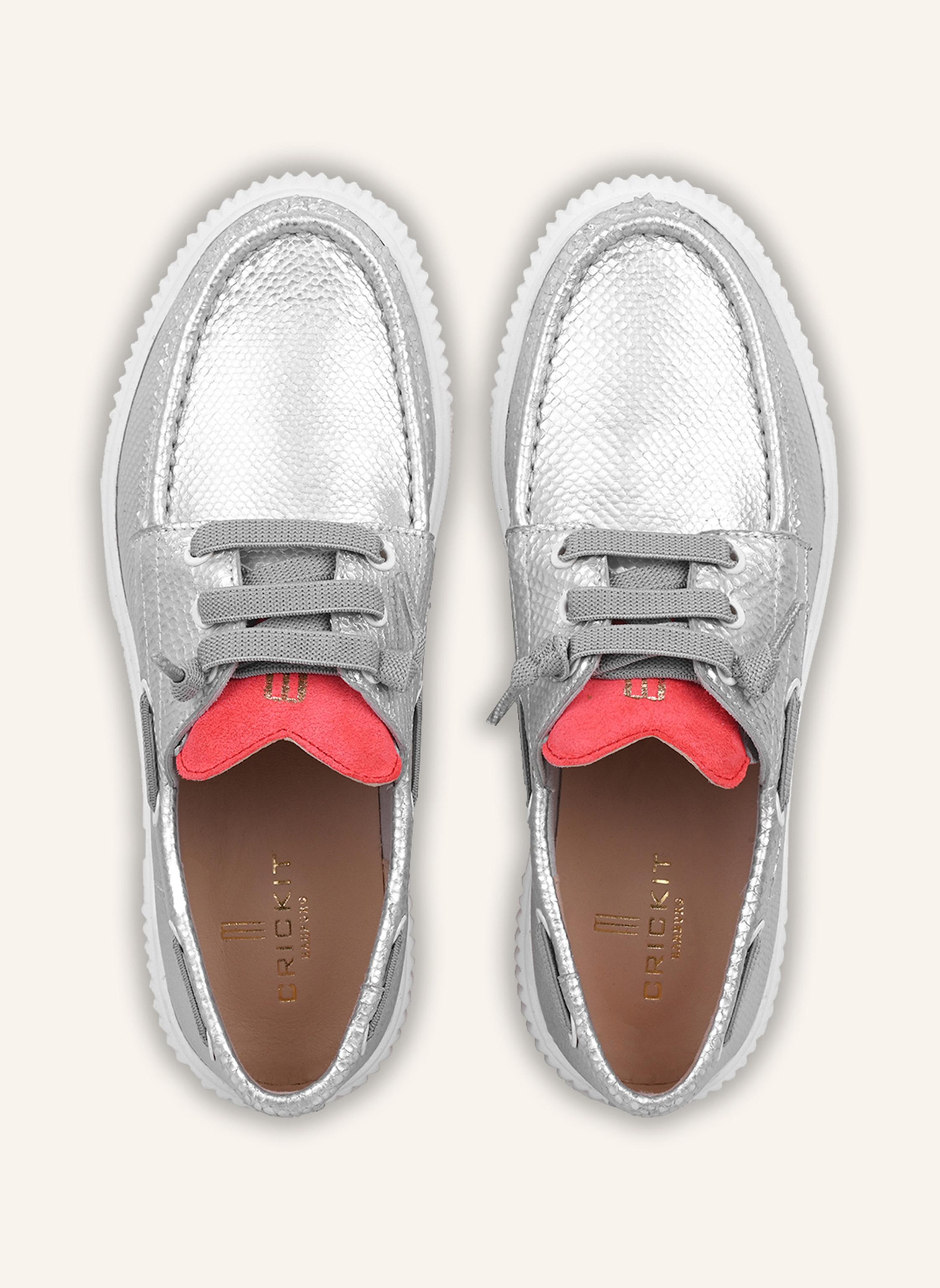 Thumbnail - Crickit Halbschuh Tina silber