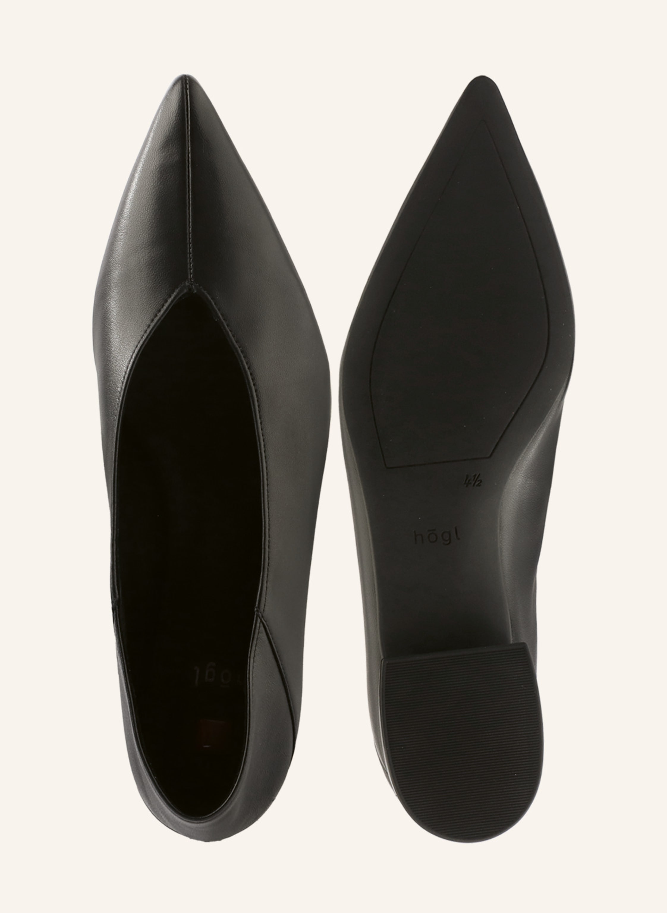 Thumbnail - Högl Ballerinas Tea schwarz