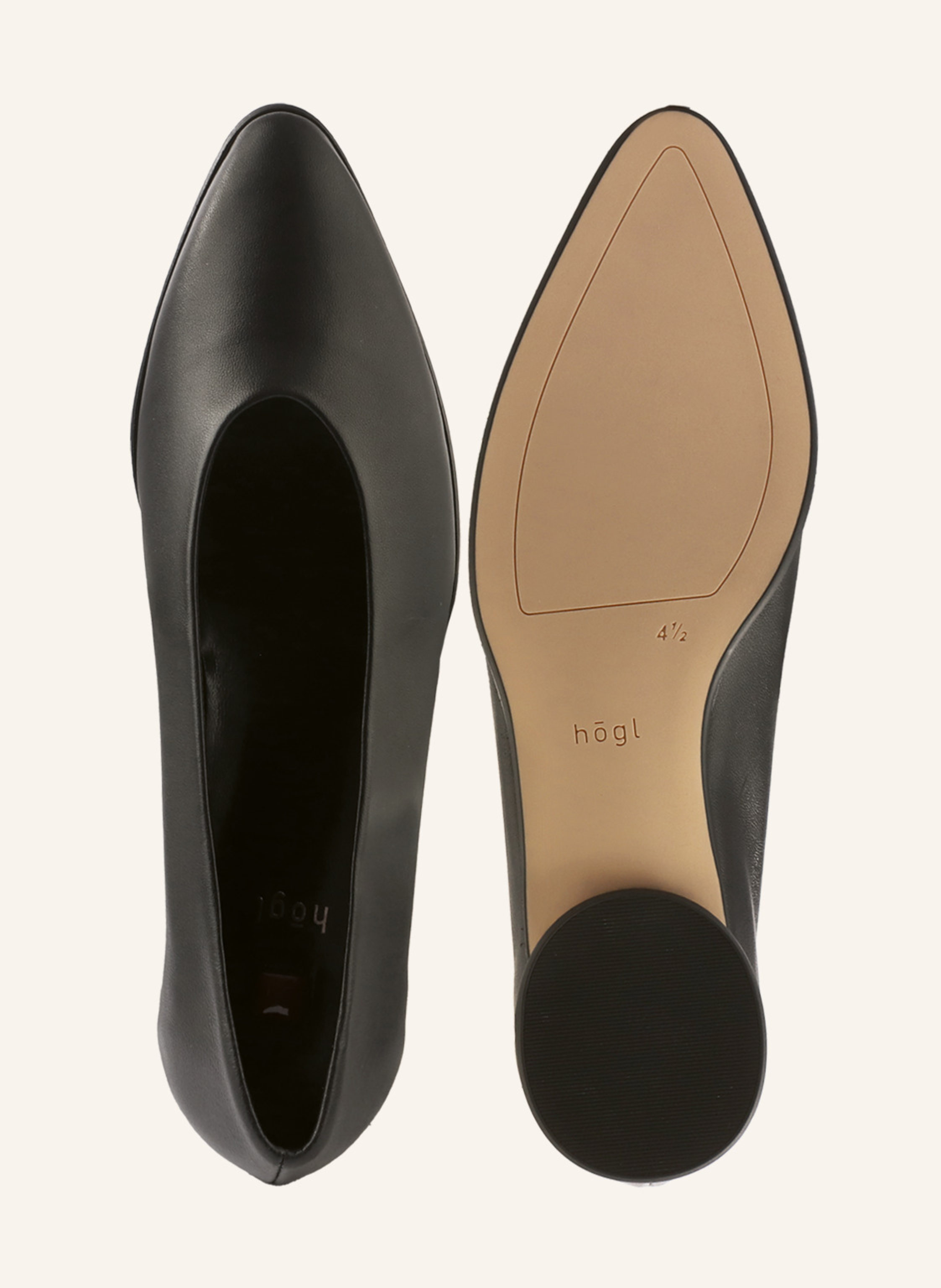 Thumbnail - Högl Ballerinas Claire schwarz