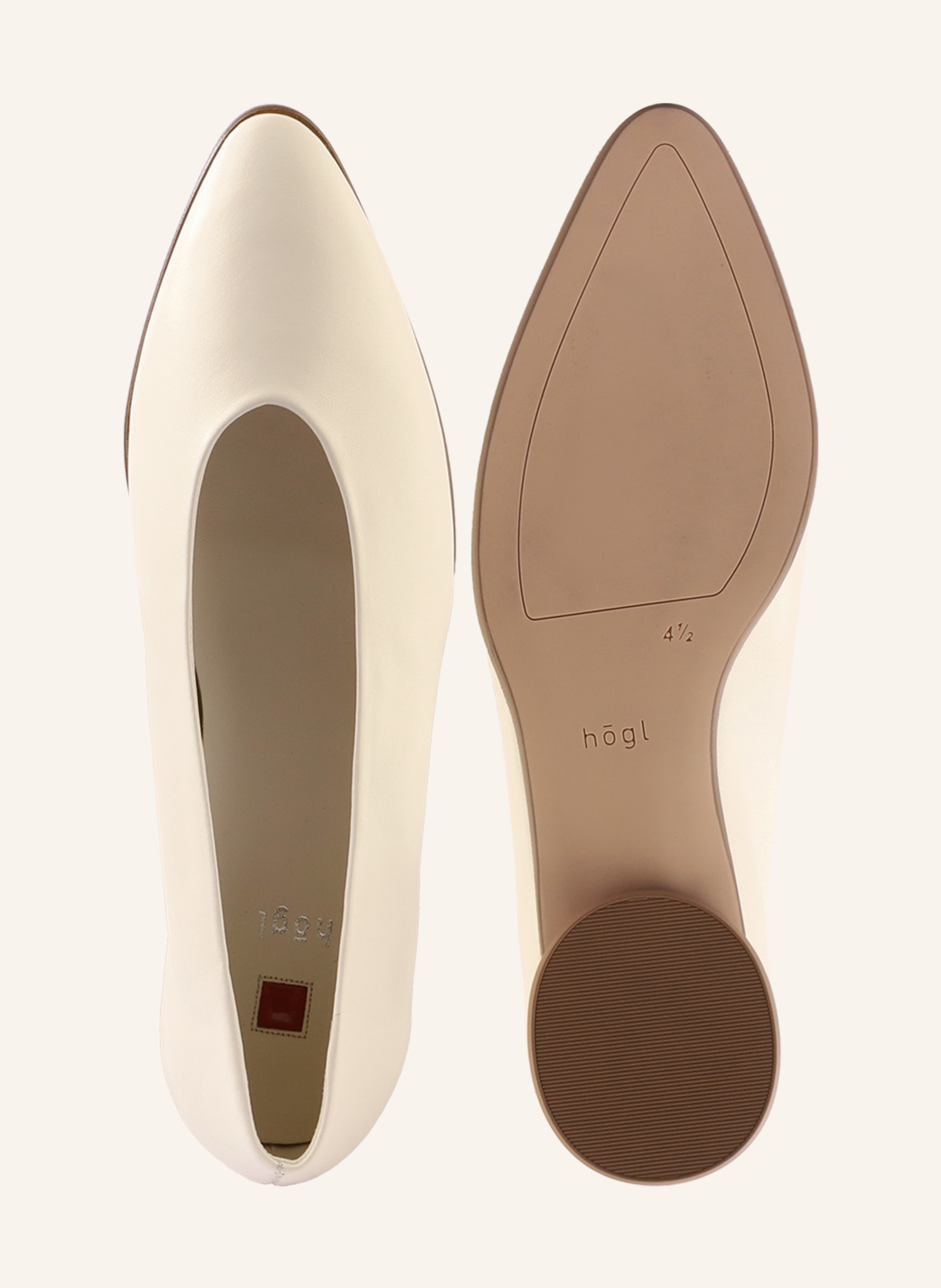 Thumbnail - Högl Ballerinas Claire beige