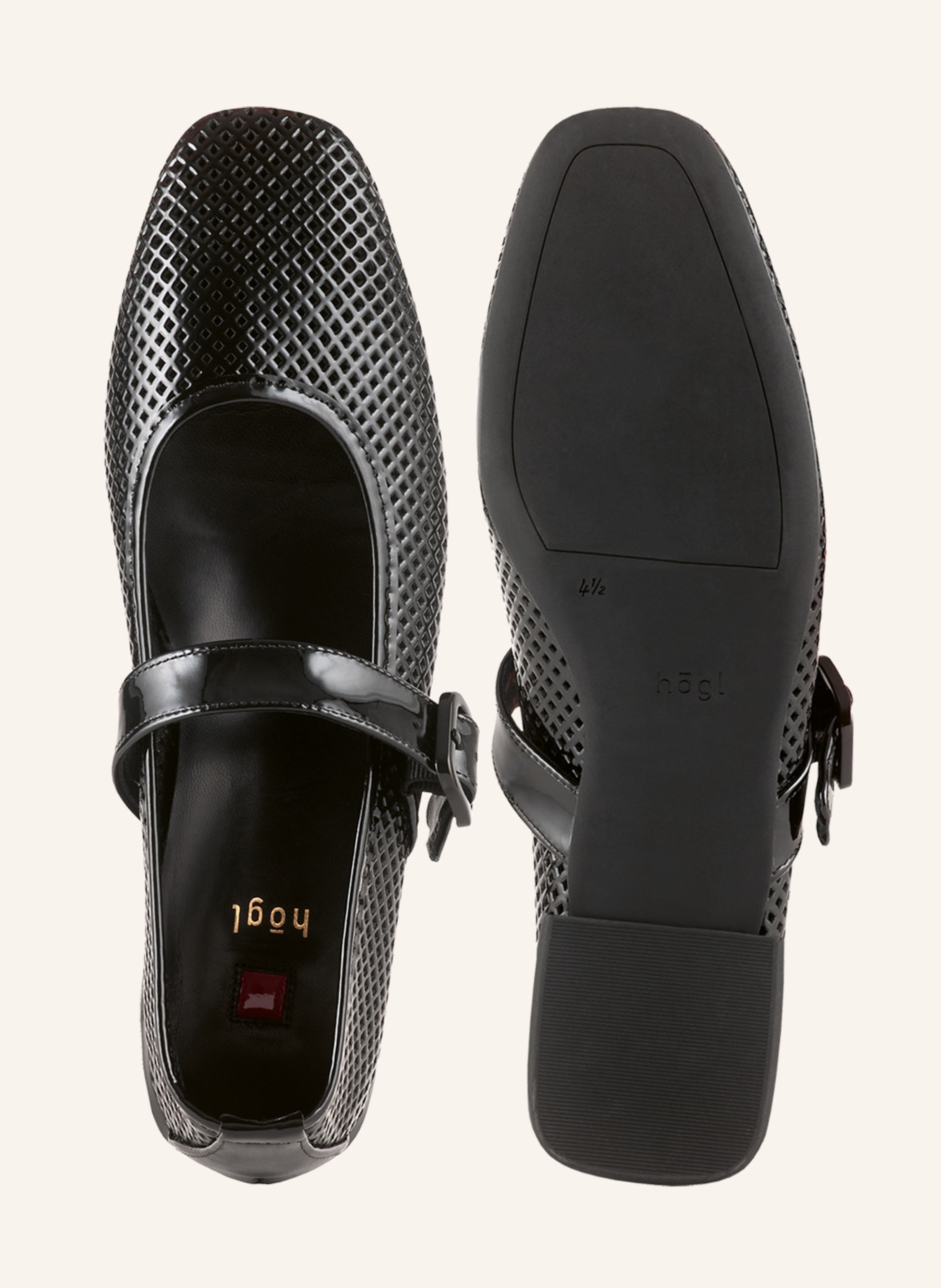 Thumbnail - Högl Ballerinas Dolly schwarz