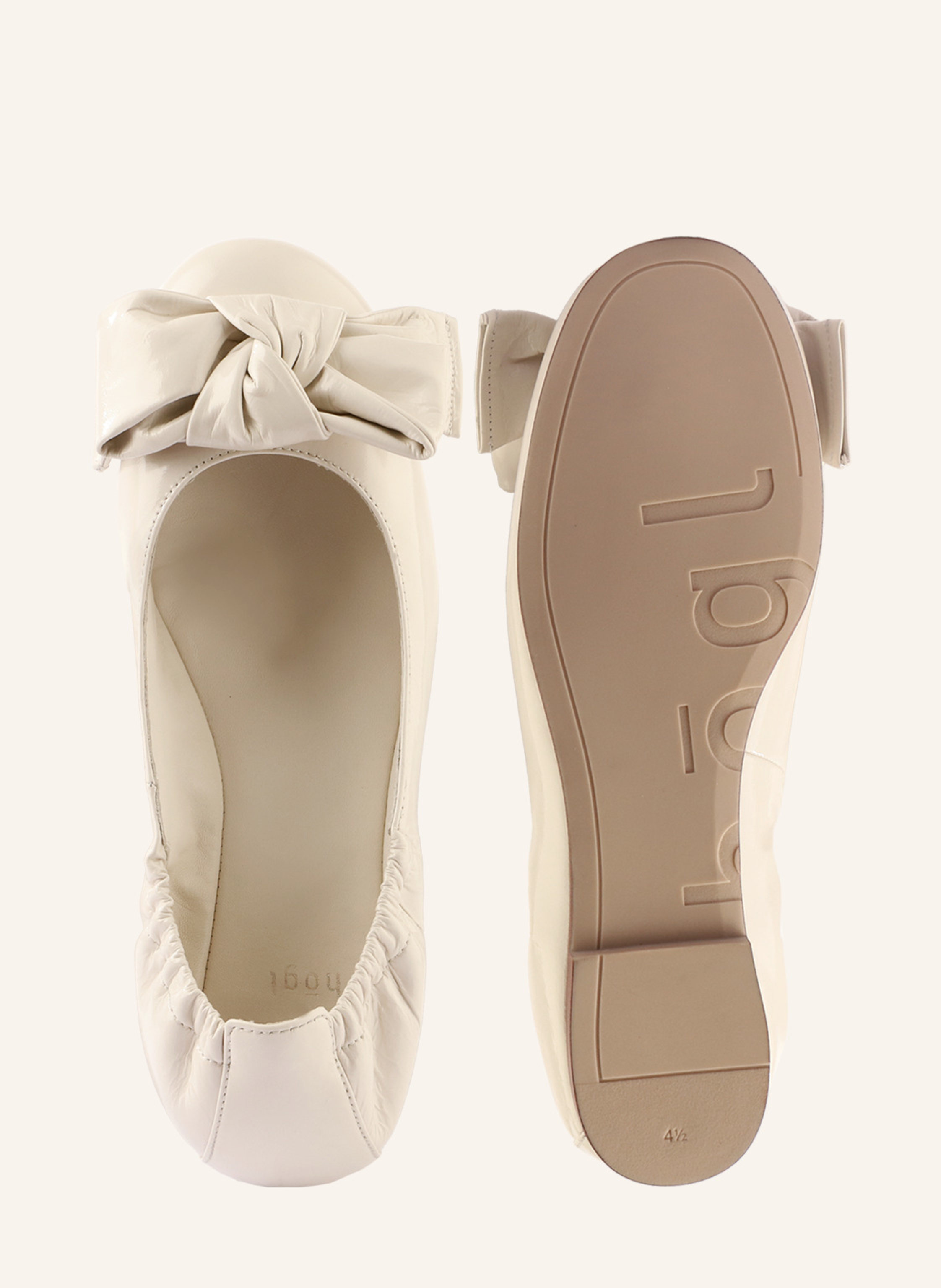 Thumbnail - Högl Ballerinas Kitty beige
