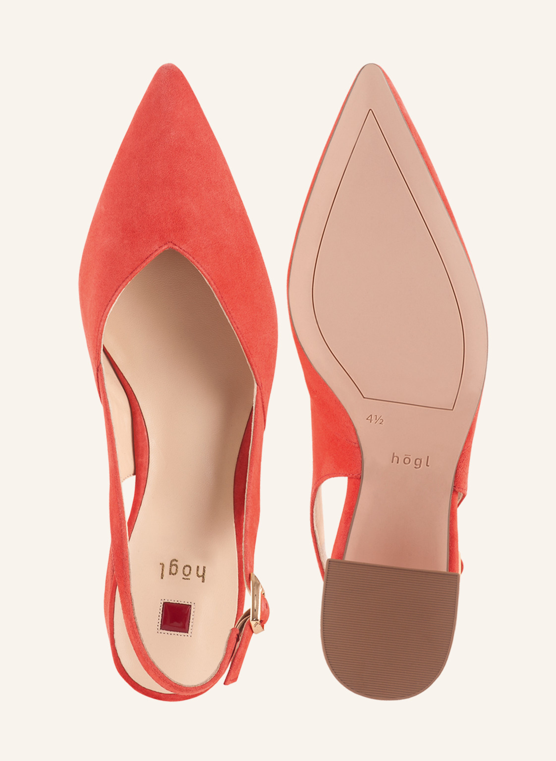 Thumbnail - Högl Slingpumps rot