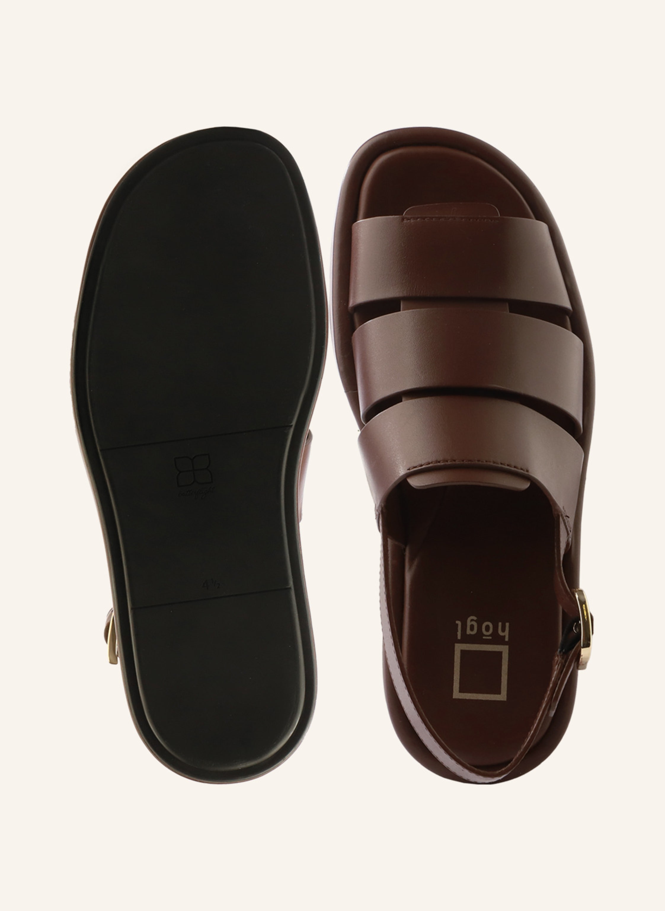 Thumbnail - Högl Pantoletten Teri braun