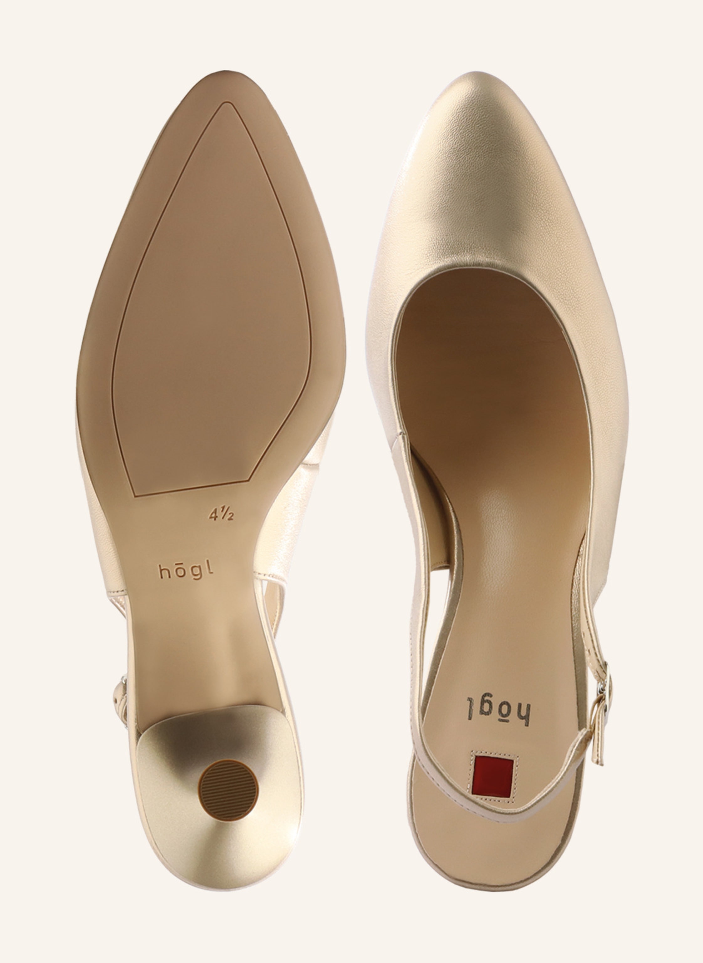 Thumbnail - Högl Slingpumps Ciara silber