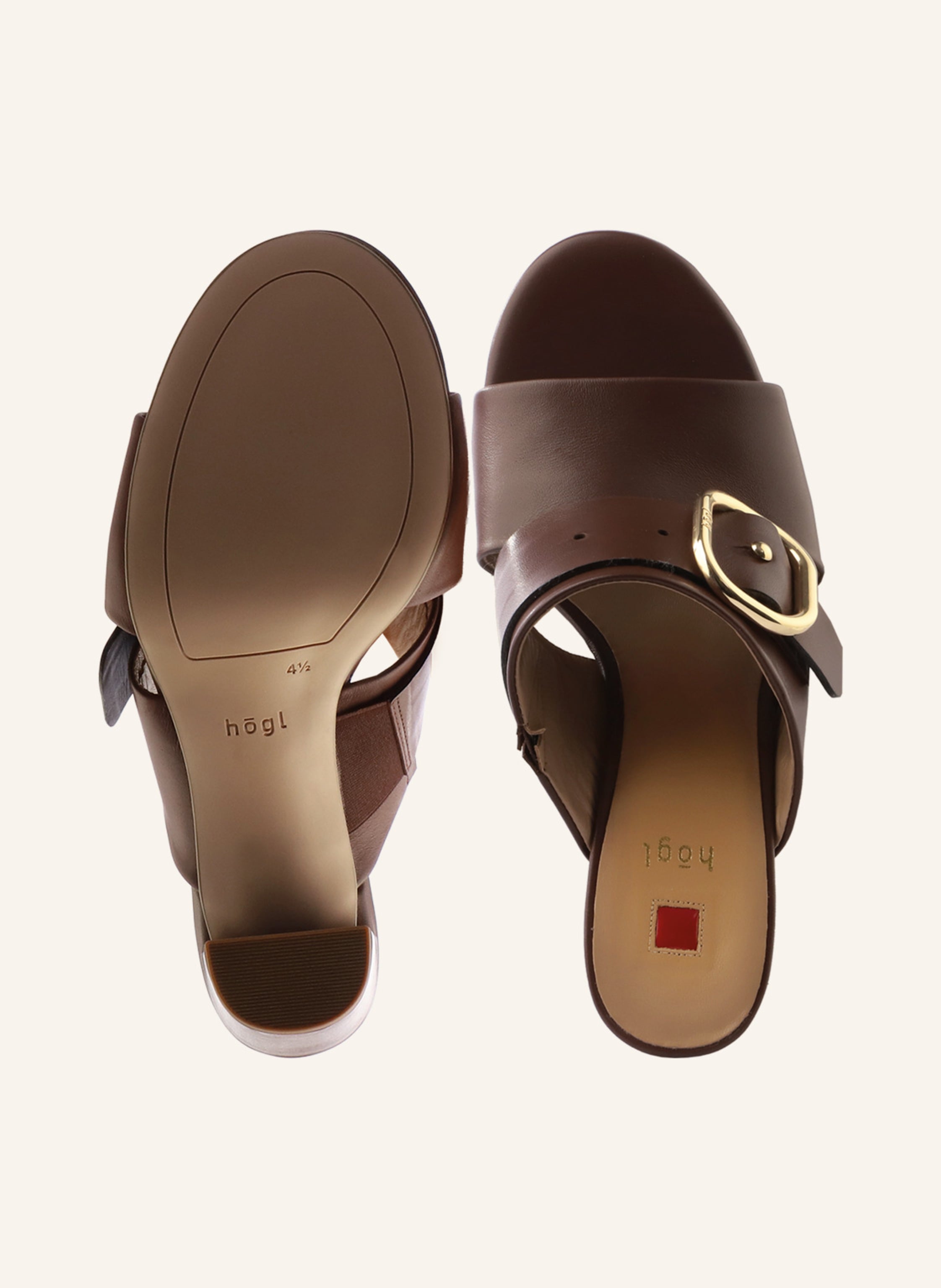 Thumbnail - Högl Pantoletten Farrah braun