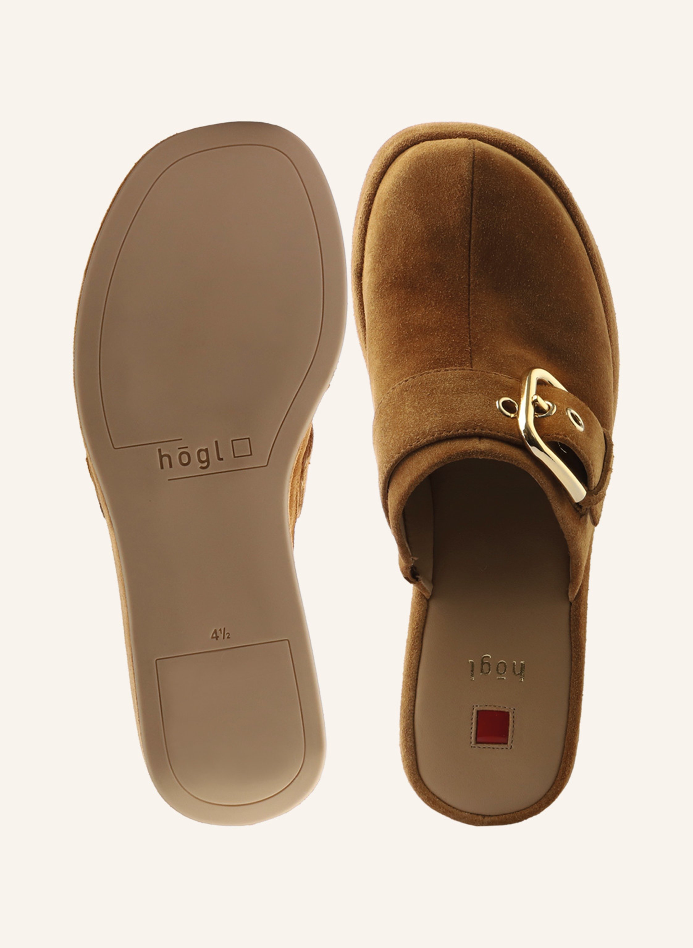 Thumbnail - Högl Pantoletten Angie braun