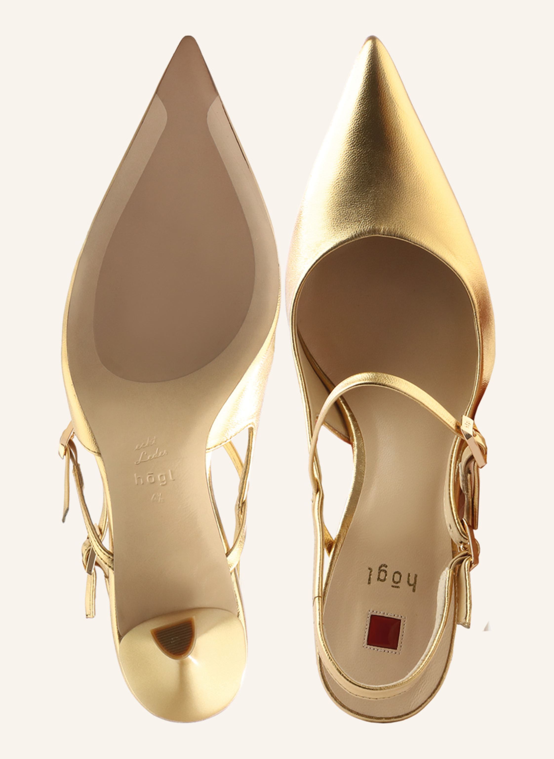 Thumbnail - Högl Slingpumps Dory gold