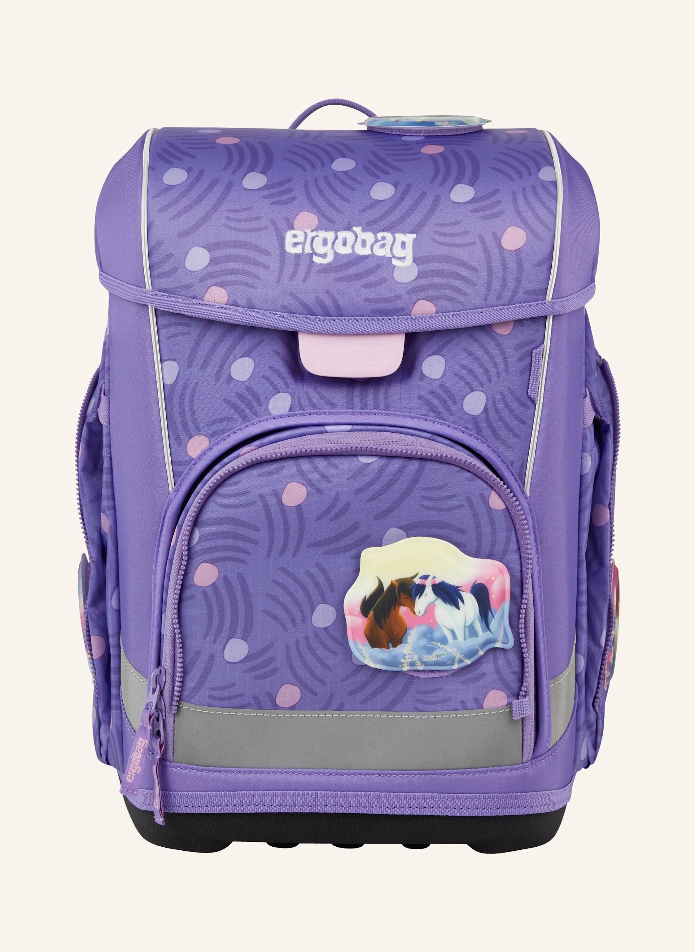 Ergobag Schulranzen-Set Cubo Light Set lila