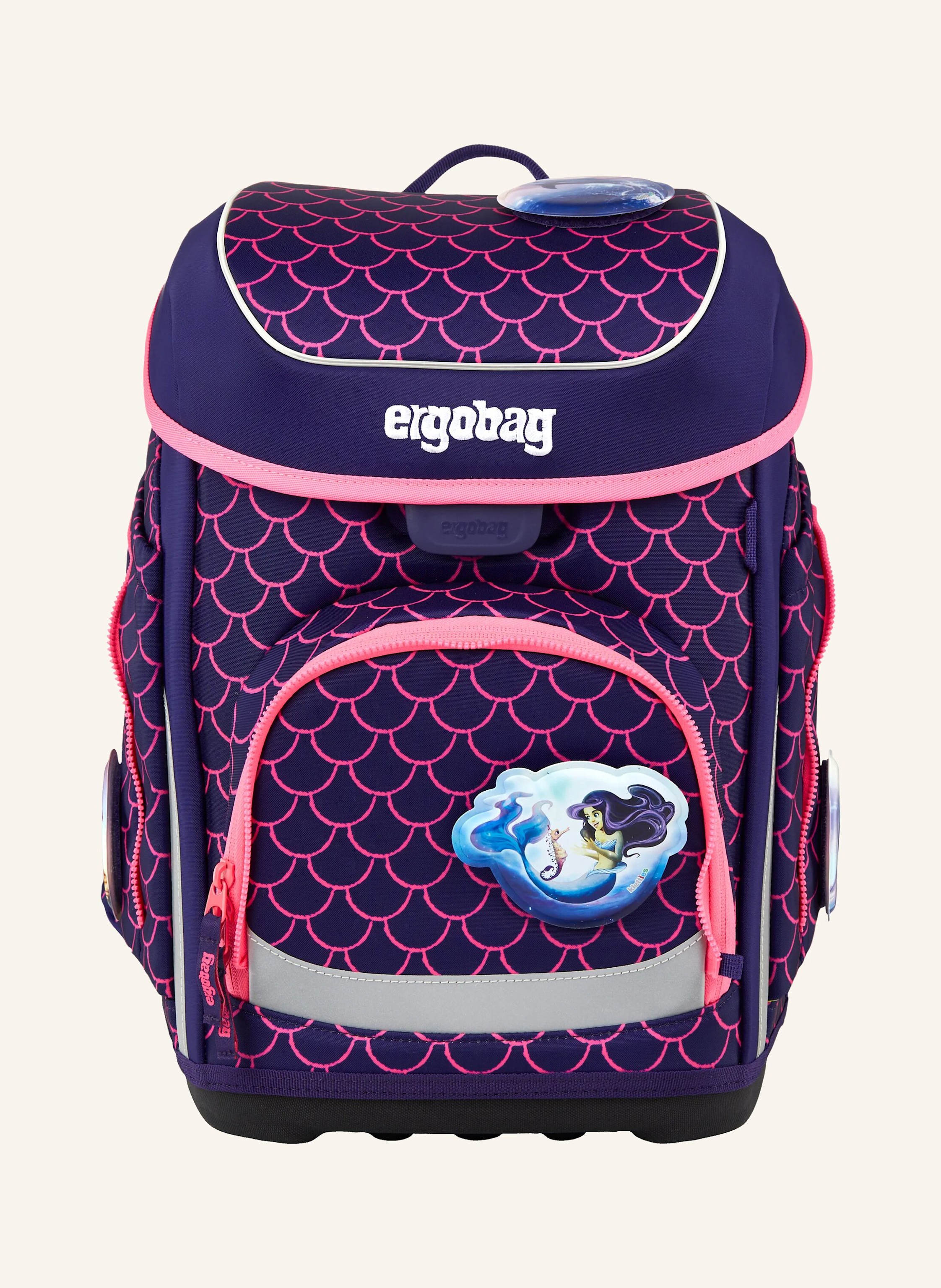 Ergobag Schulranzen-Set Cubo Set lila