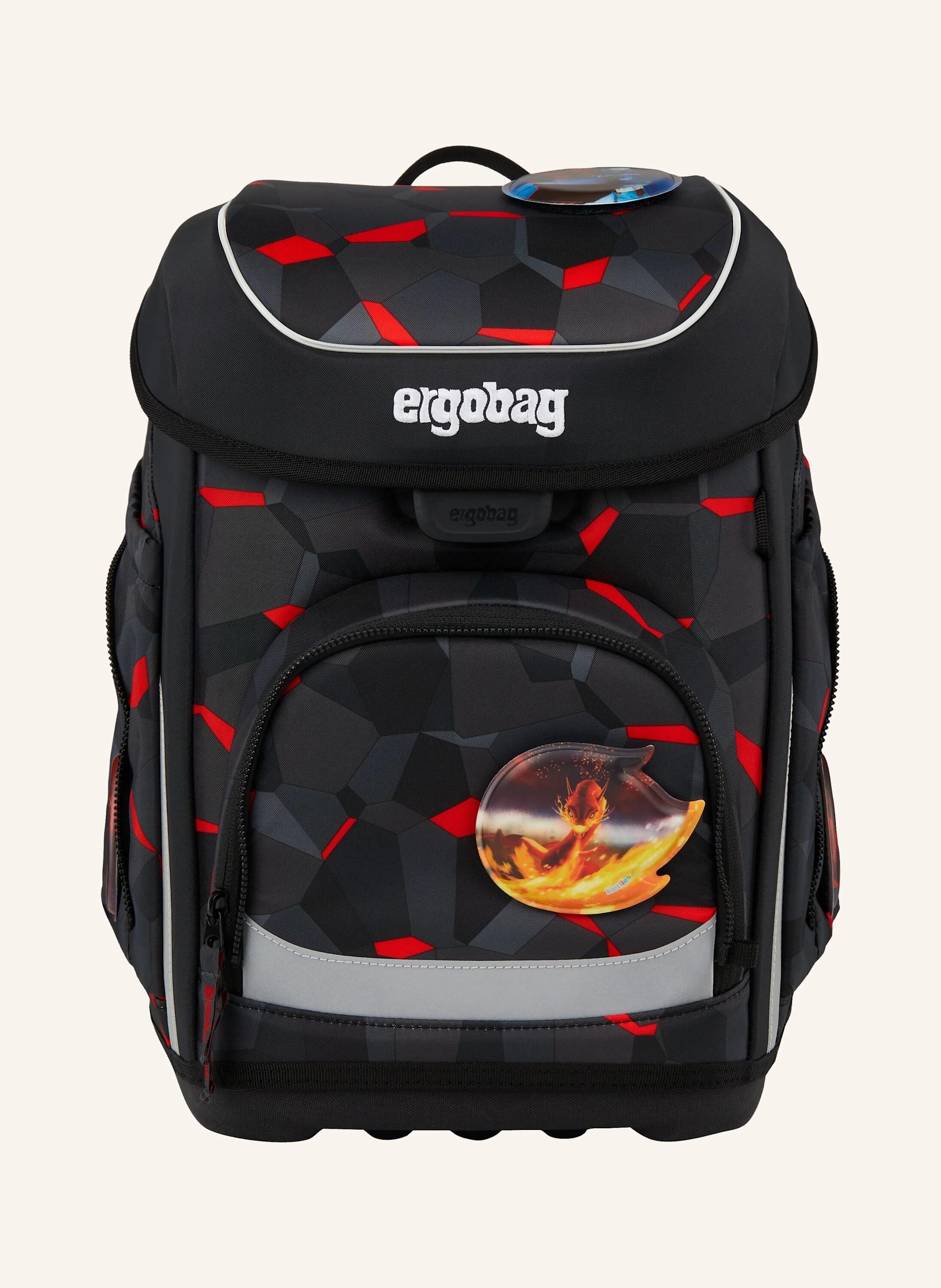 Ergobag Schulranzen-Set Cubo Set grau