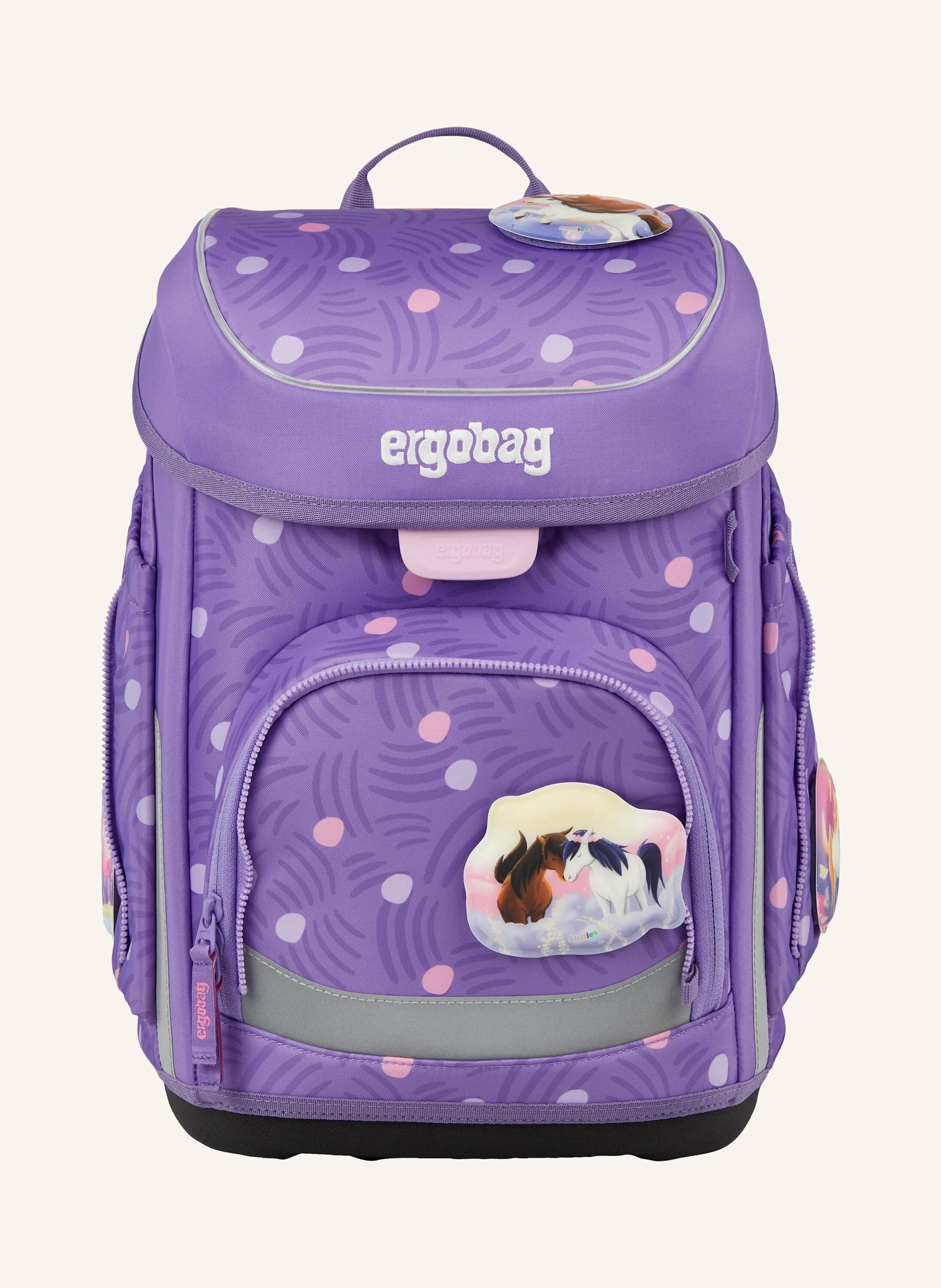 Ergobag Schulranzen-Set Cubo Set lila