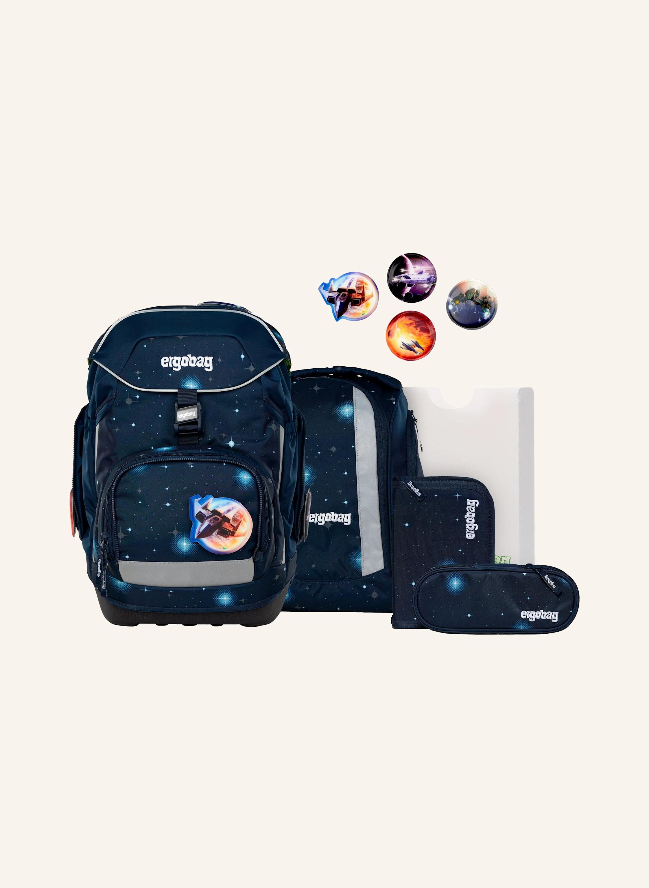 Ergobag Schulranzen-Set Pack Set blau