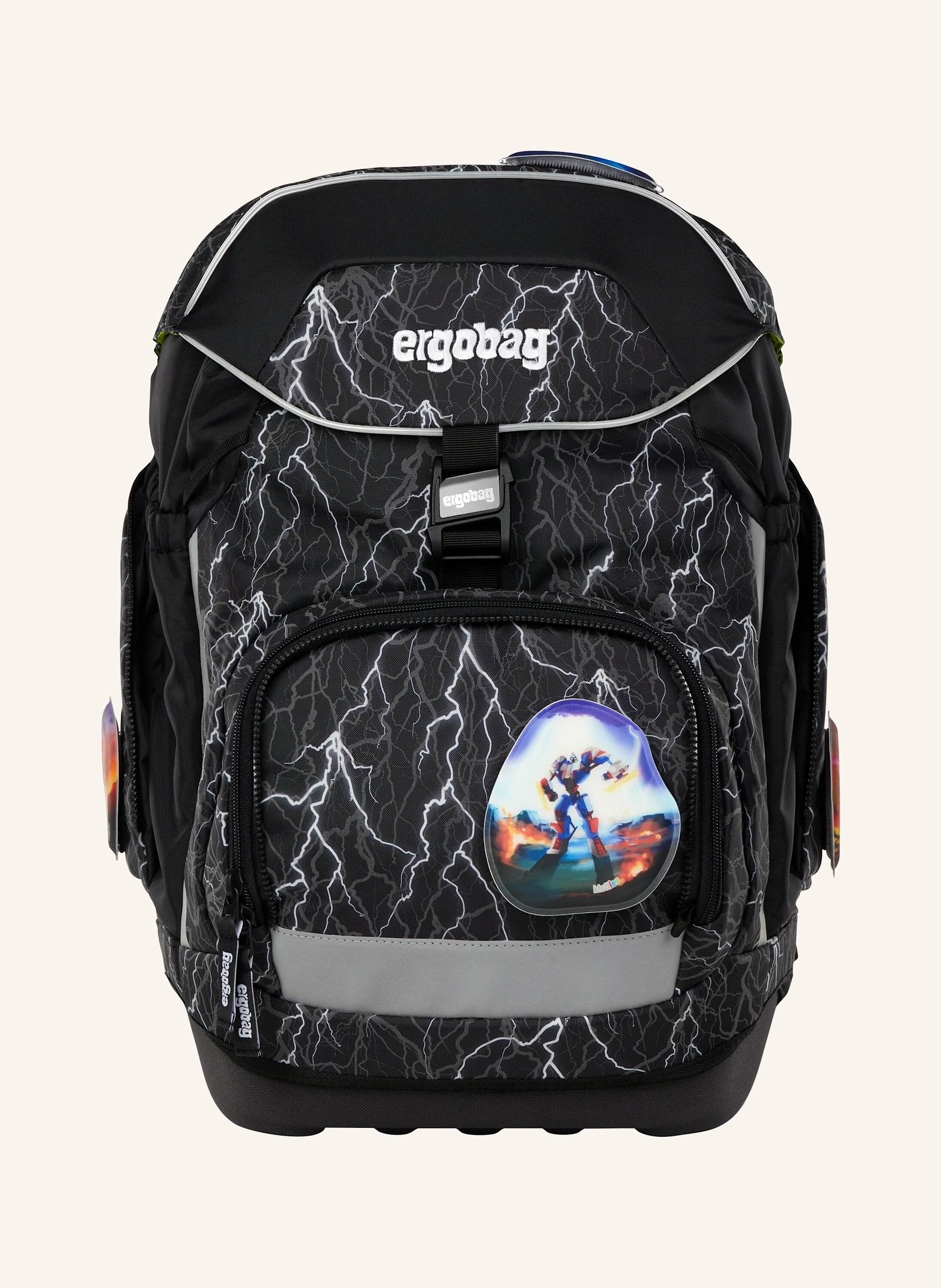 Ergobag Schulranzen-Set Pack Set schwarz