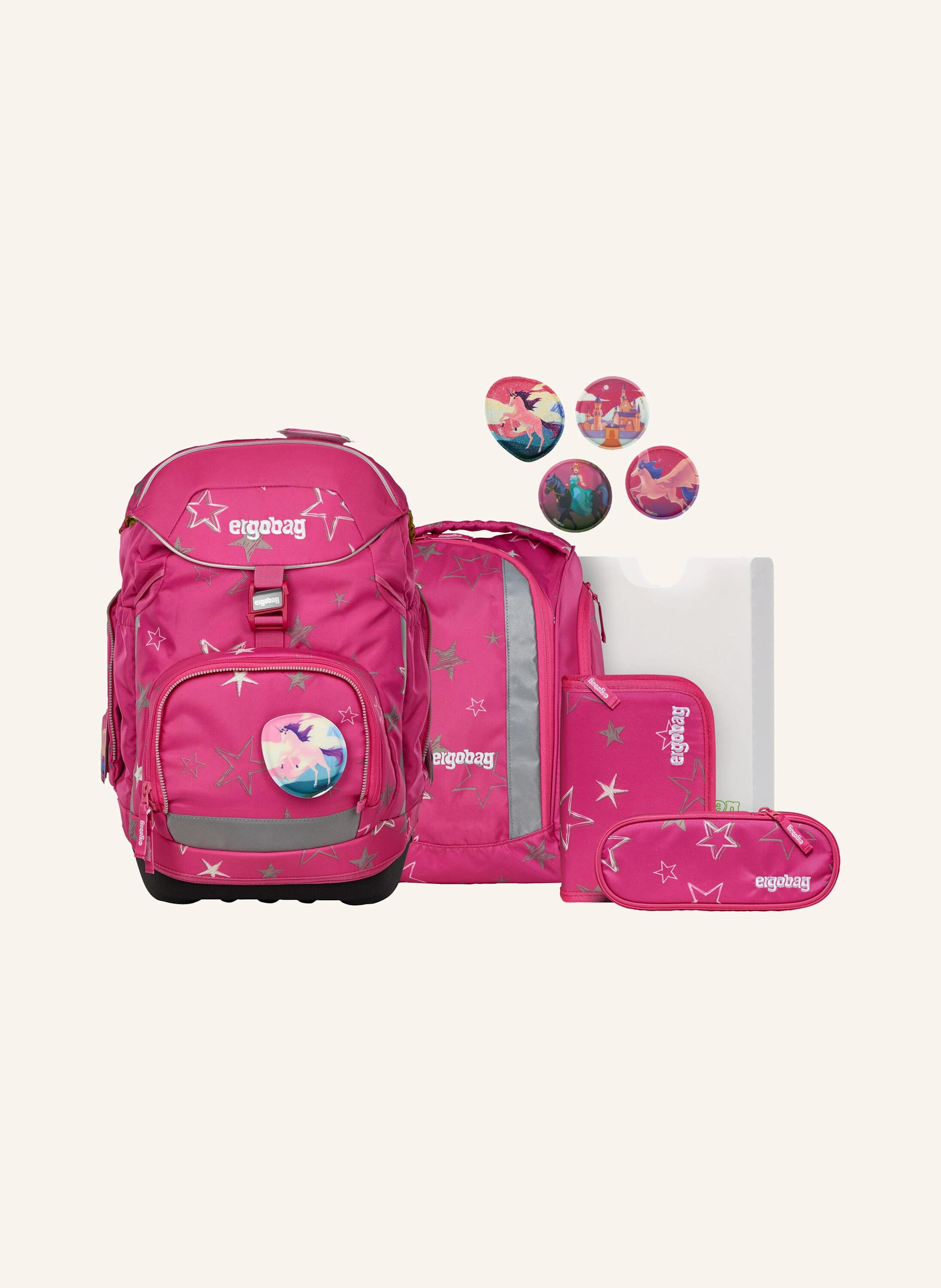 Ergobag Schulranzen-Set Pack Set pink