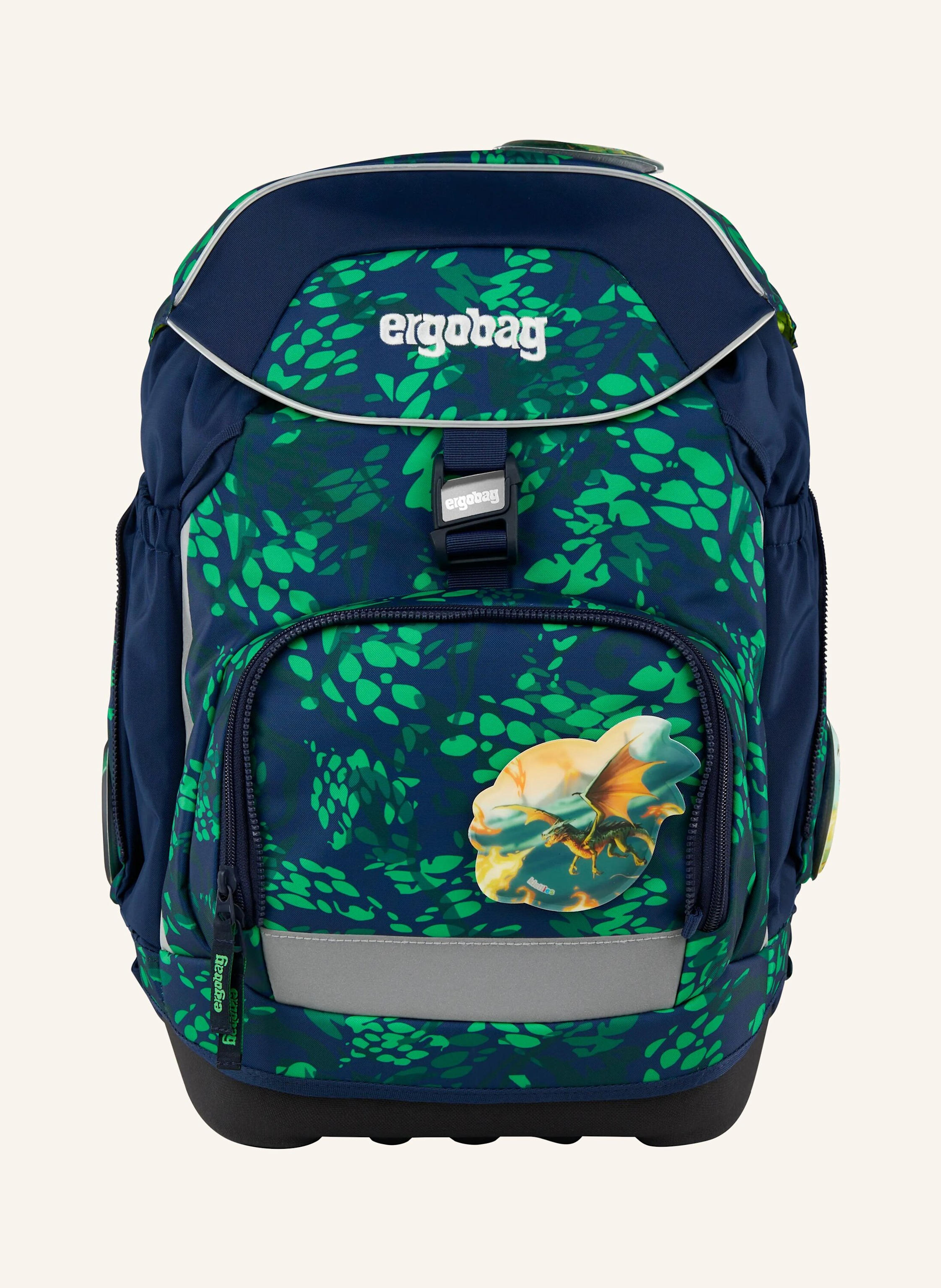 Ergobag Schulranzen-Set Pack Set gruen