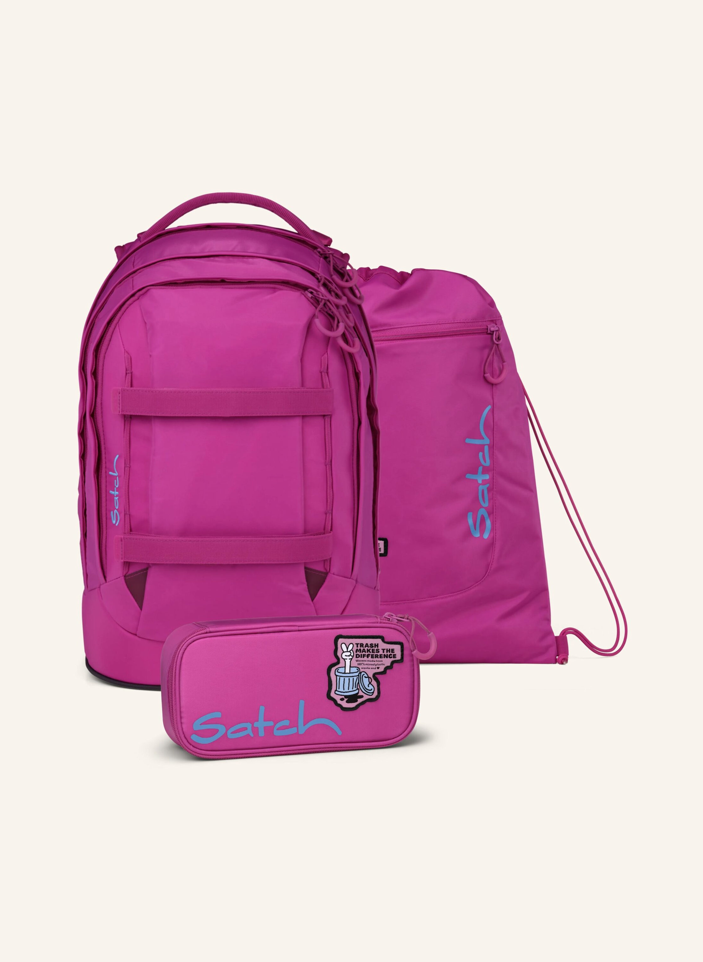 Satch Schulrucksack-Set Pack Set pink