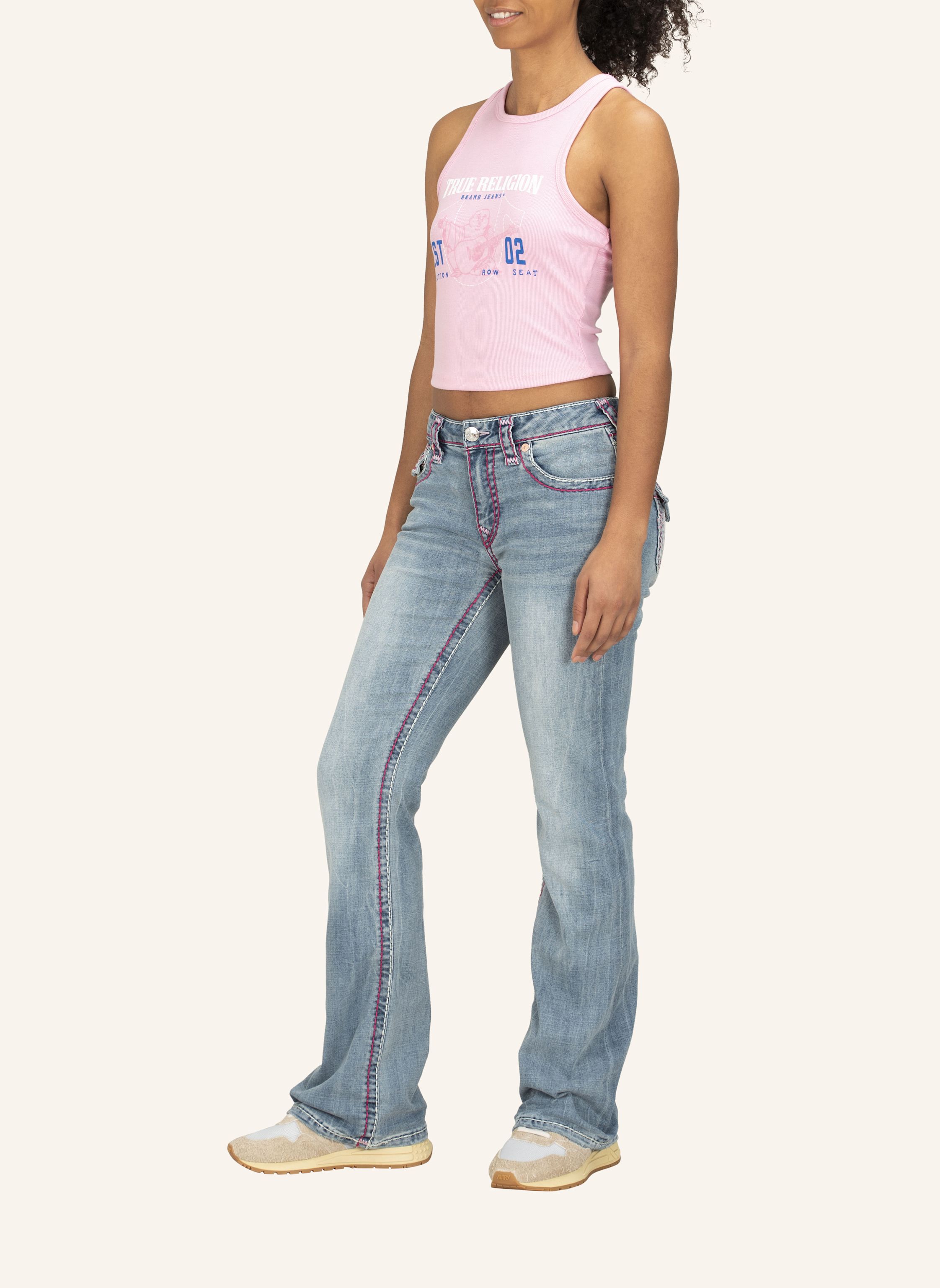 Thumbnail - True Religion Tank Top pink