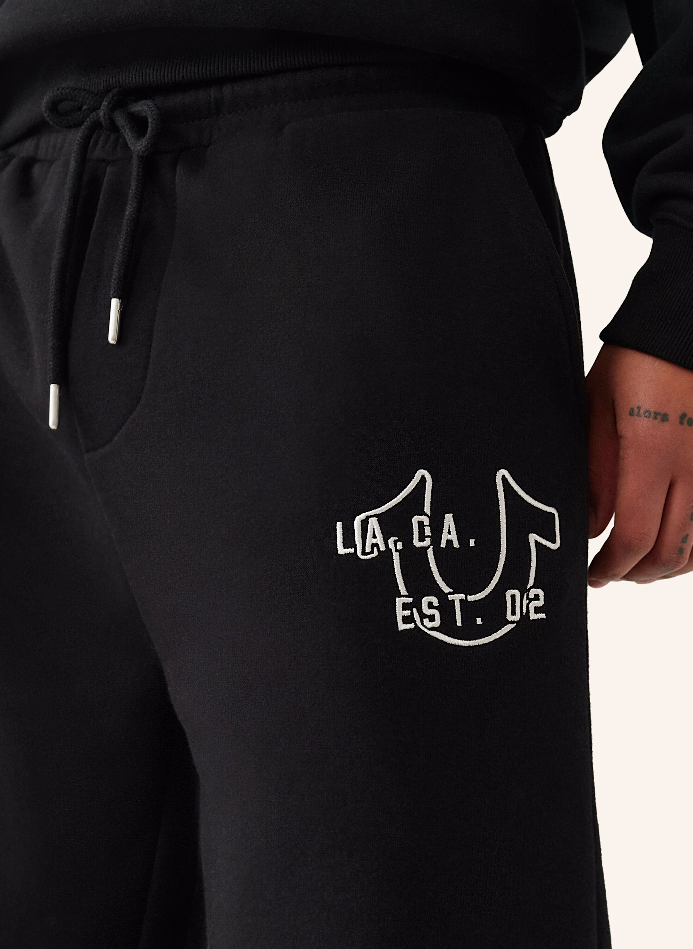 Thumbnail - True Religion Sweatshorts schwarz