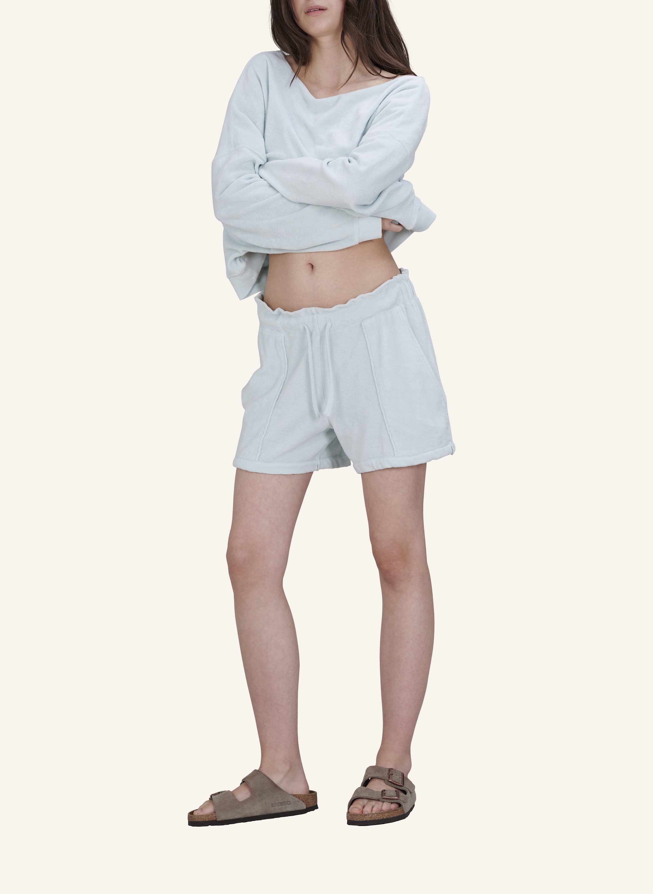 Thumbnail - True Religion Shorts Frottee blau