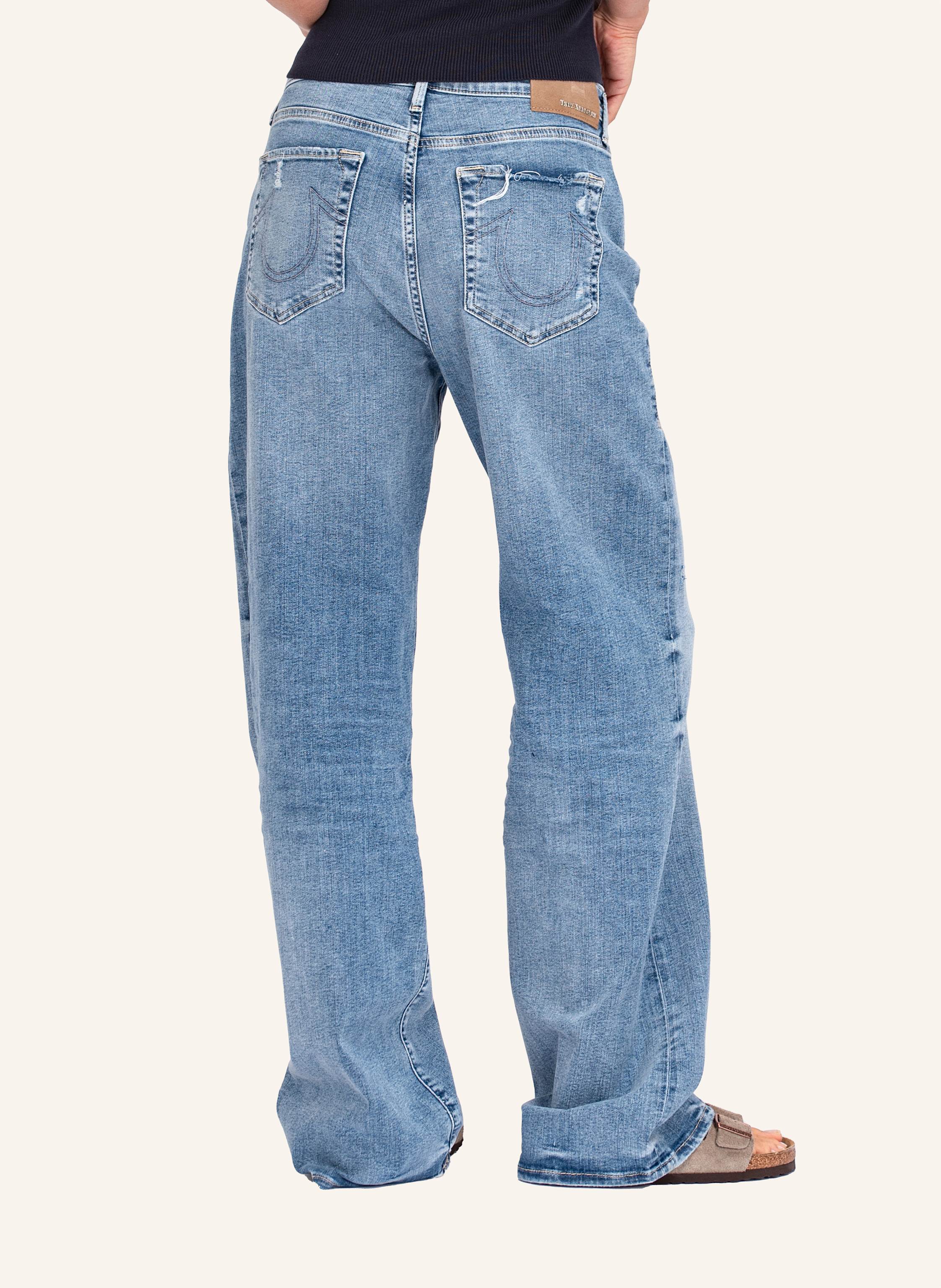 Thumbnail - True Religion Jeans Shirley Baggy blau