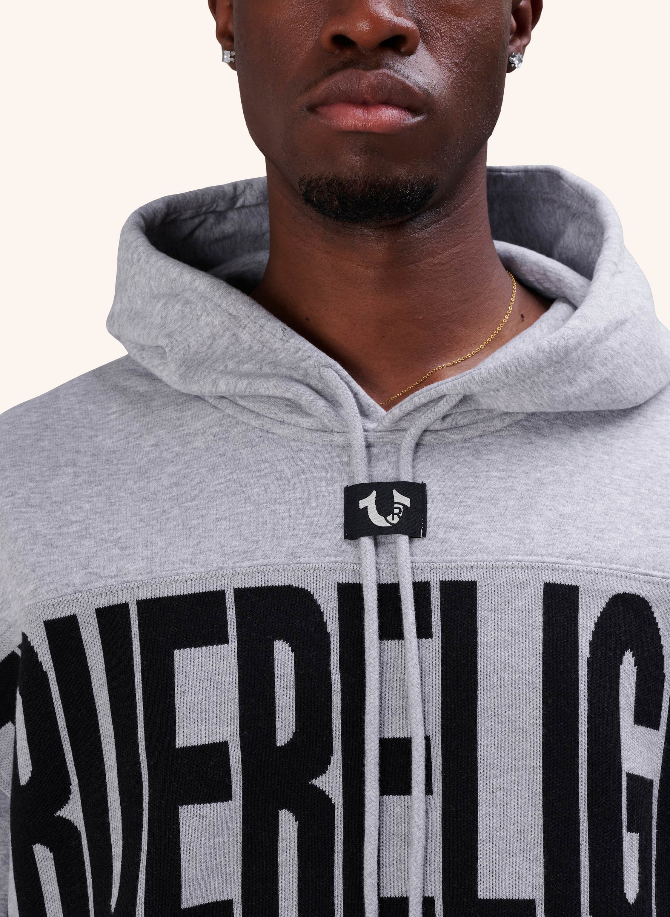 Thumbnail - True Religion Hoodie grau