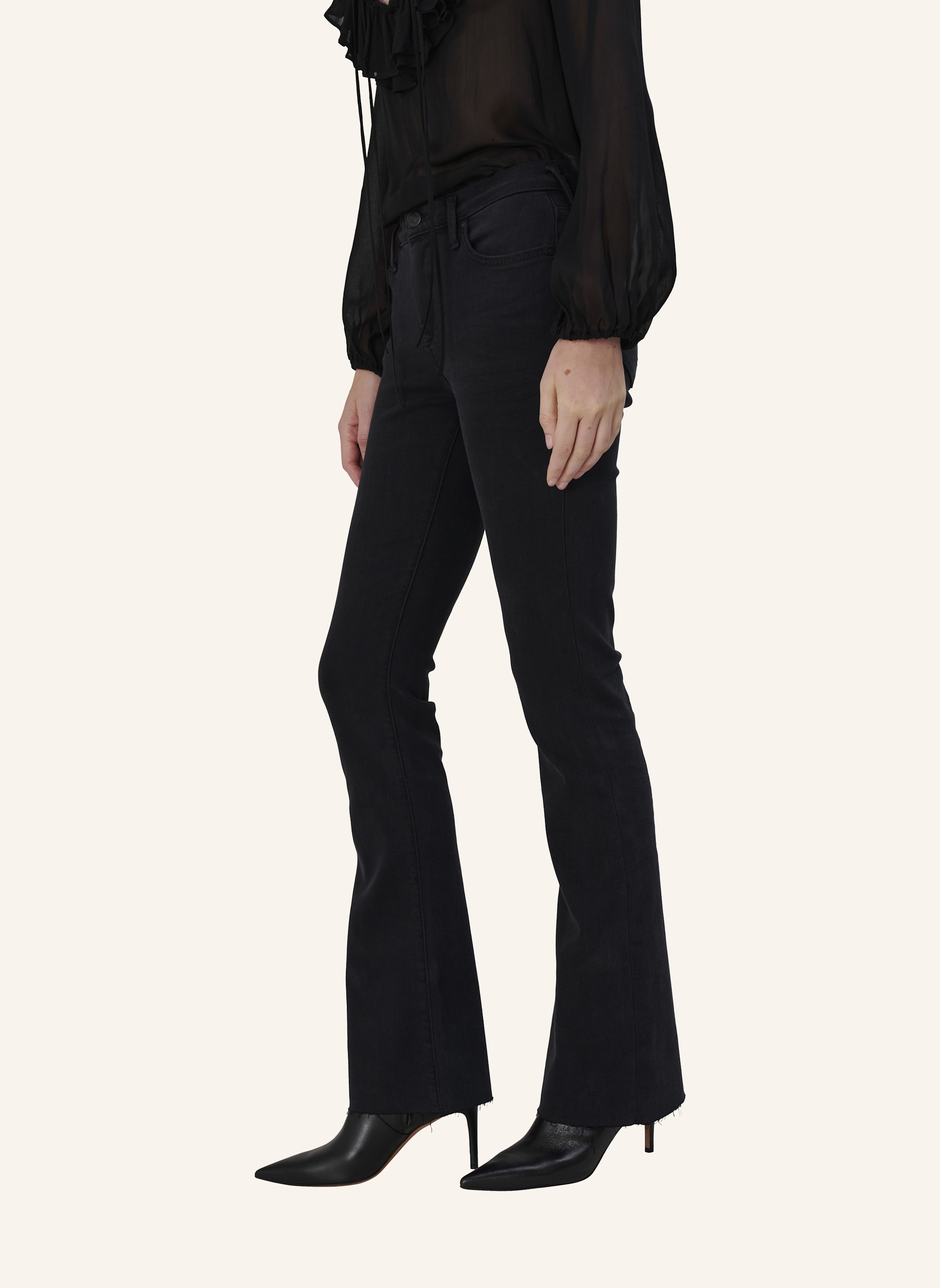 Thumbnail - True Religion Bootcut Jeans Becca schwarz