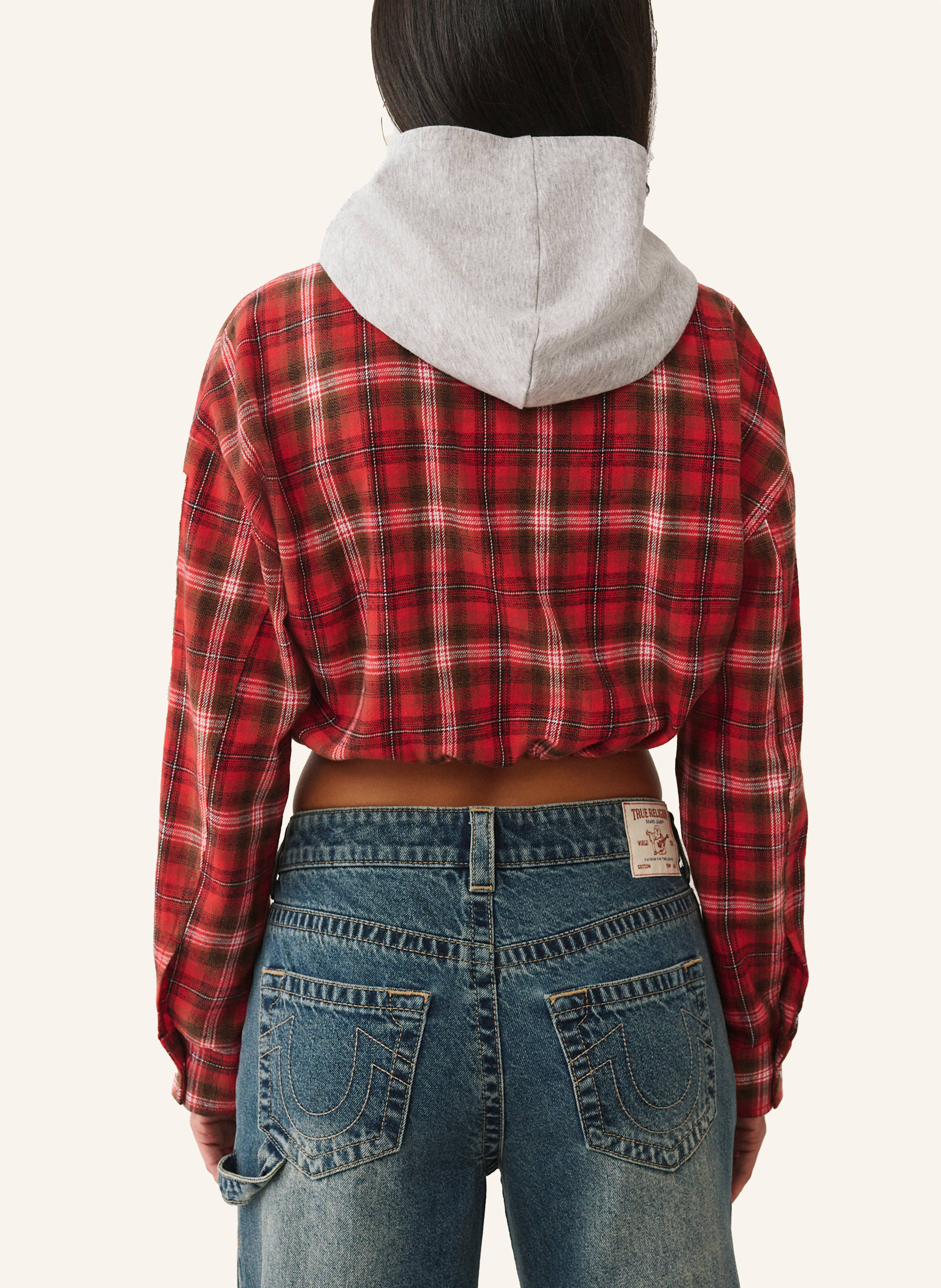 Thumbnail - True Religion Zip-Hoodie rot