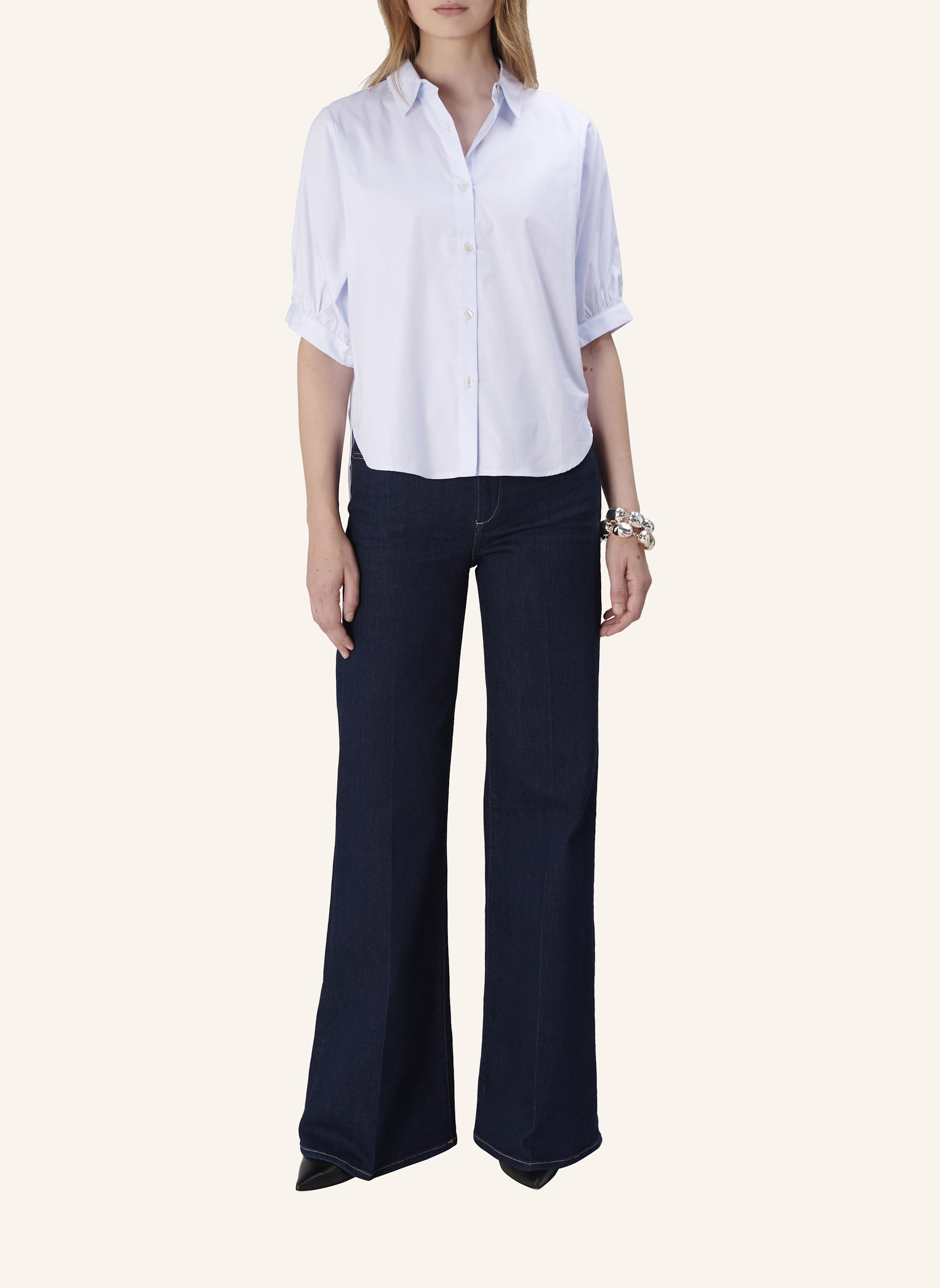 Thumbnail - True Religion Flared Jeans Mija blau