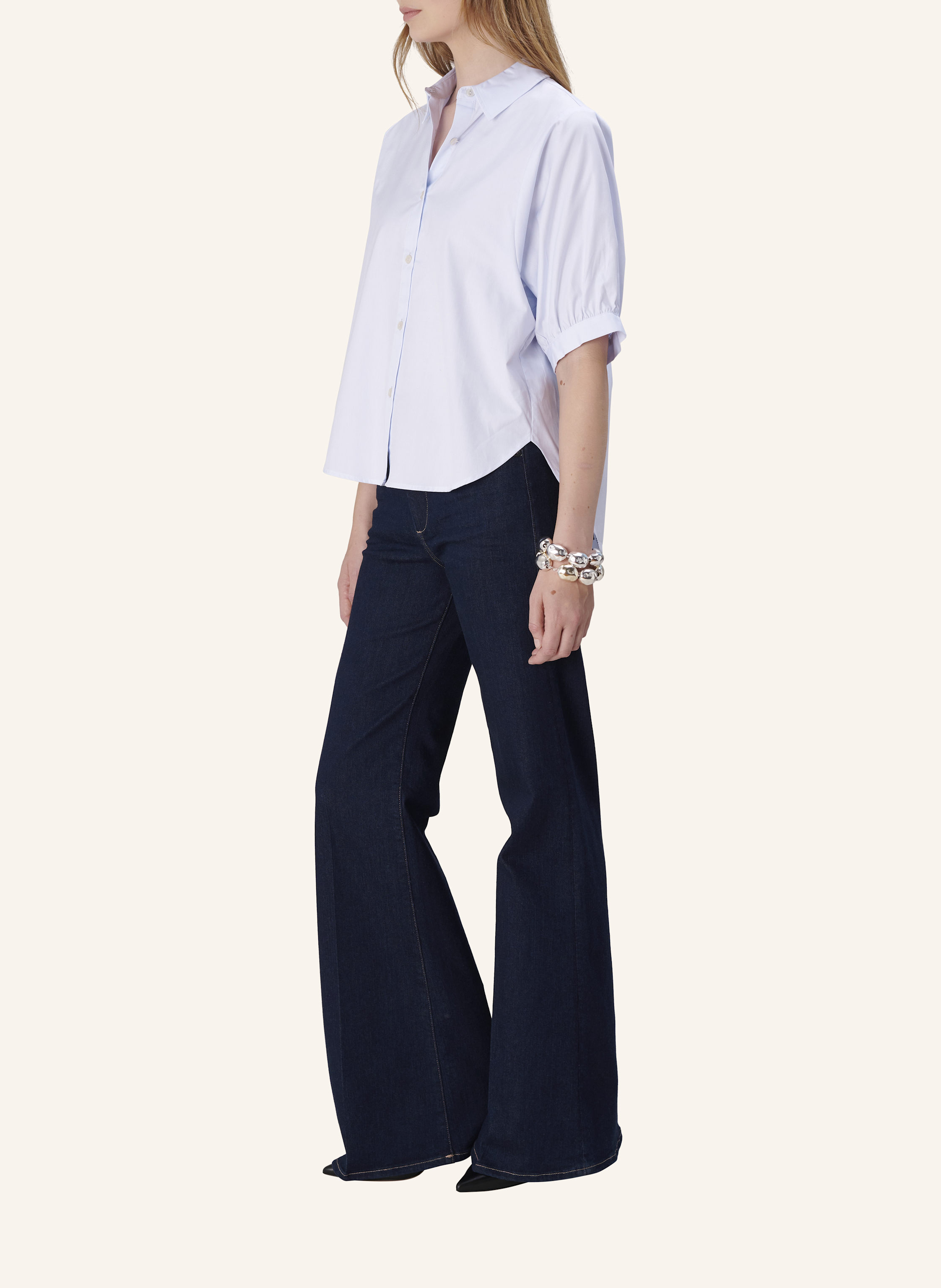 Thumbnail - True Religion Flared Jeans Mija blau