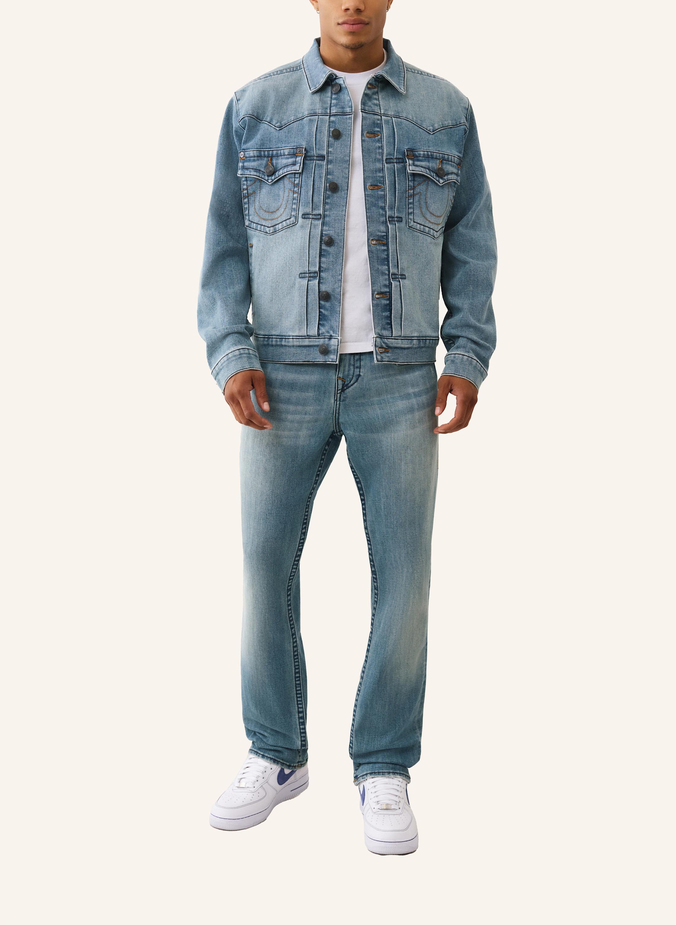 Thumbnail - True Religion Jeansjacke blau