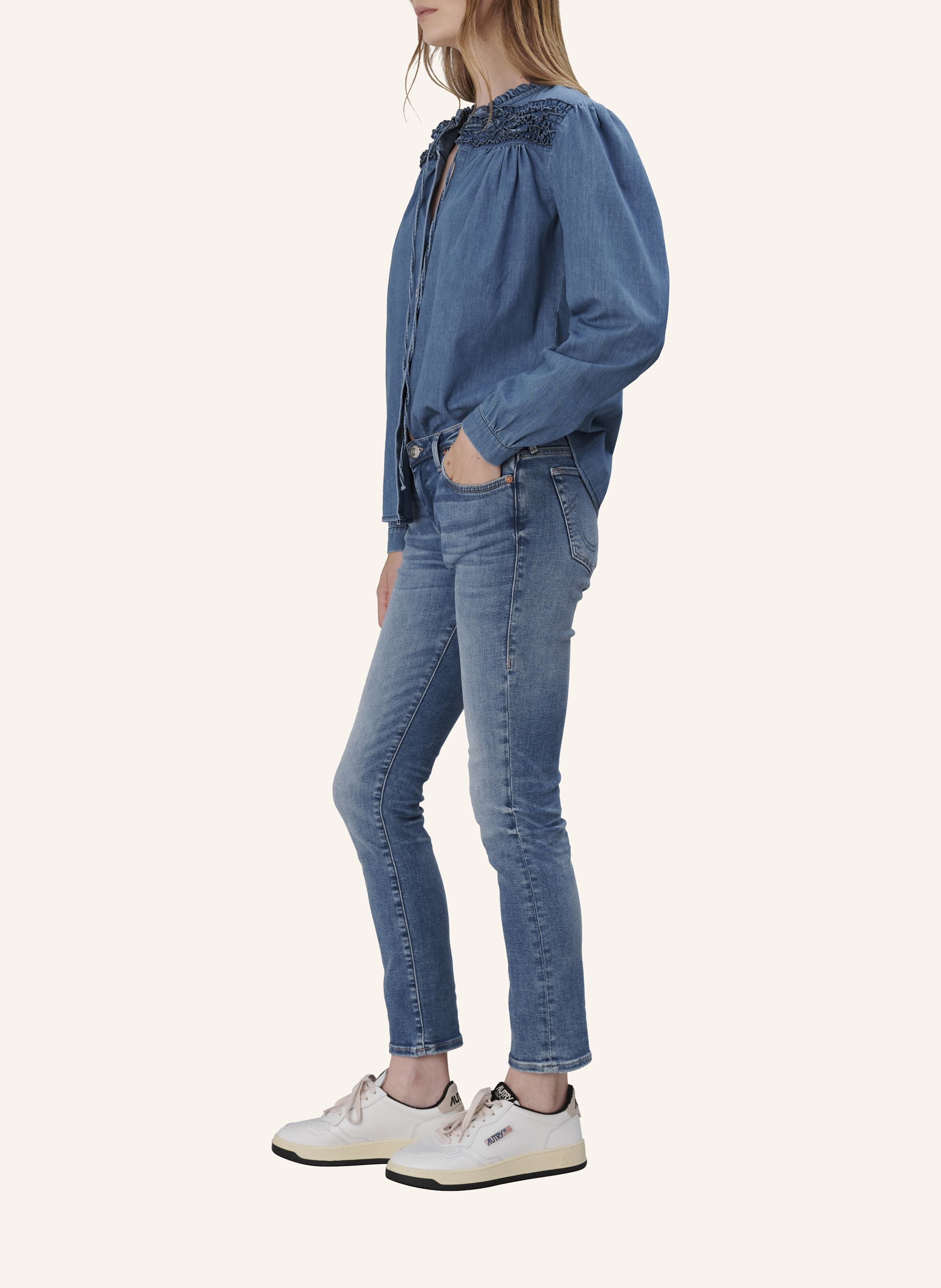Thumbnail - True Religion Jeans Cora blau