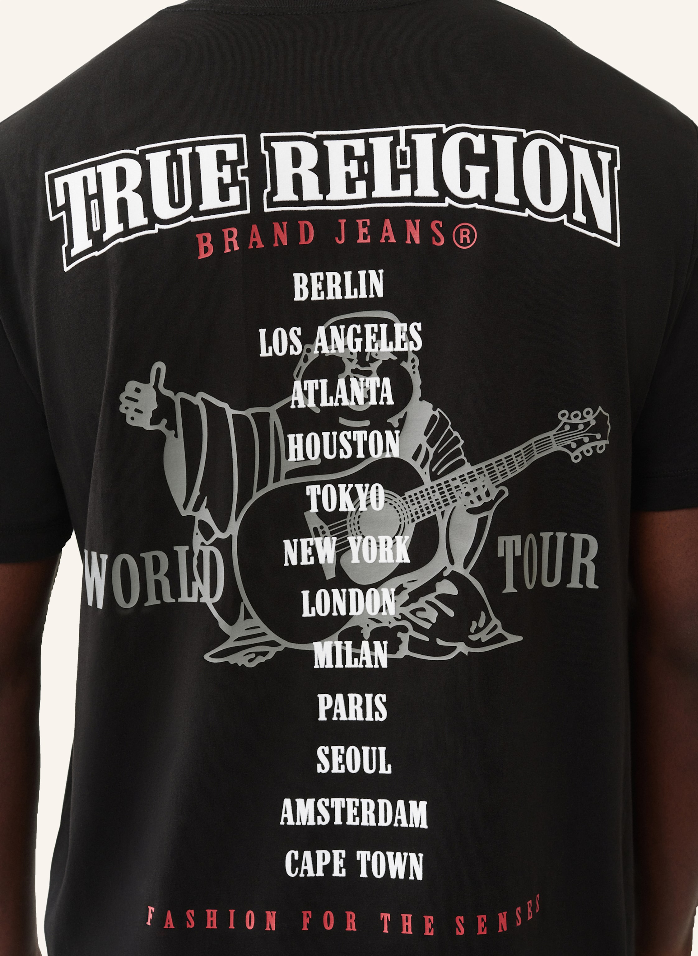 Thumbnail - True Religion T-Shirt Buddha schwarz