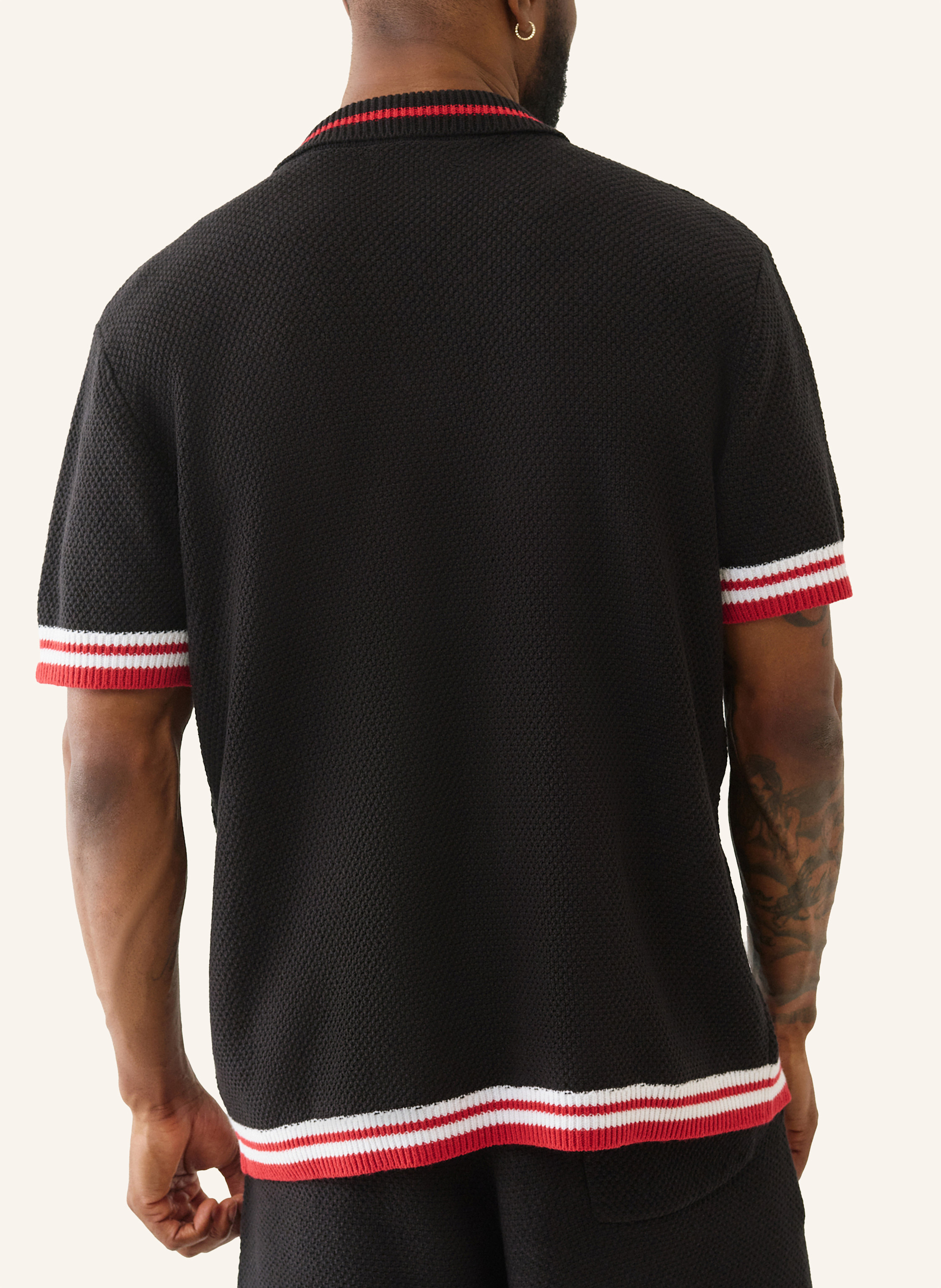 Thumbnail - True Religion Poloshirt schwarz