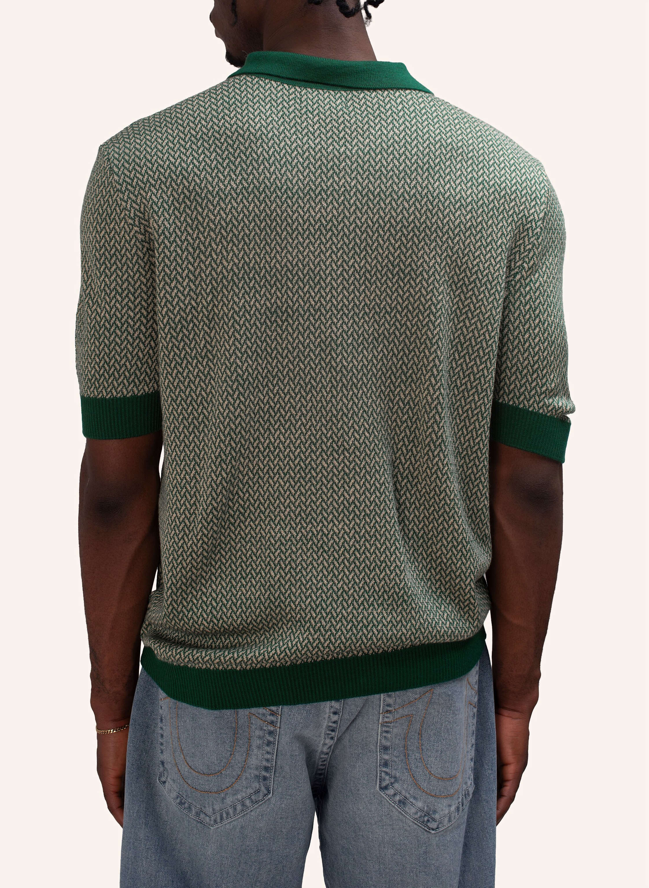 Thumbnail - True Religion Poloshirt Knit gruen