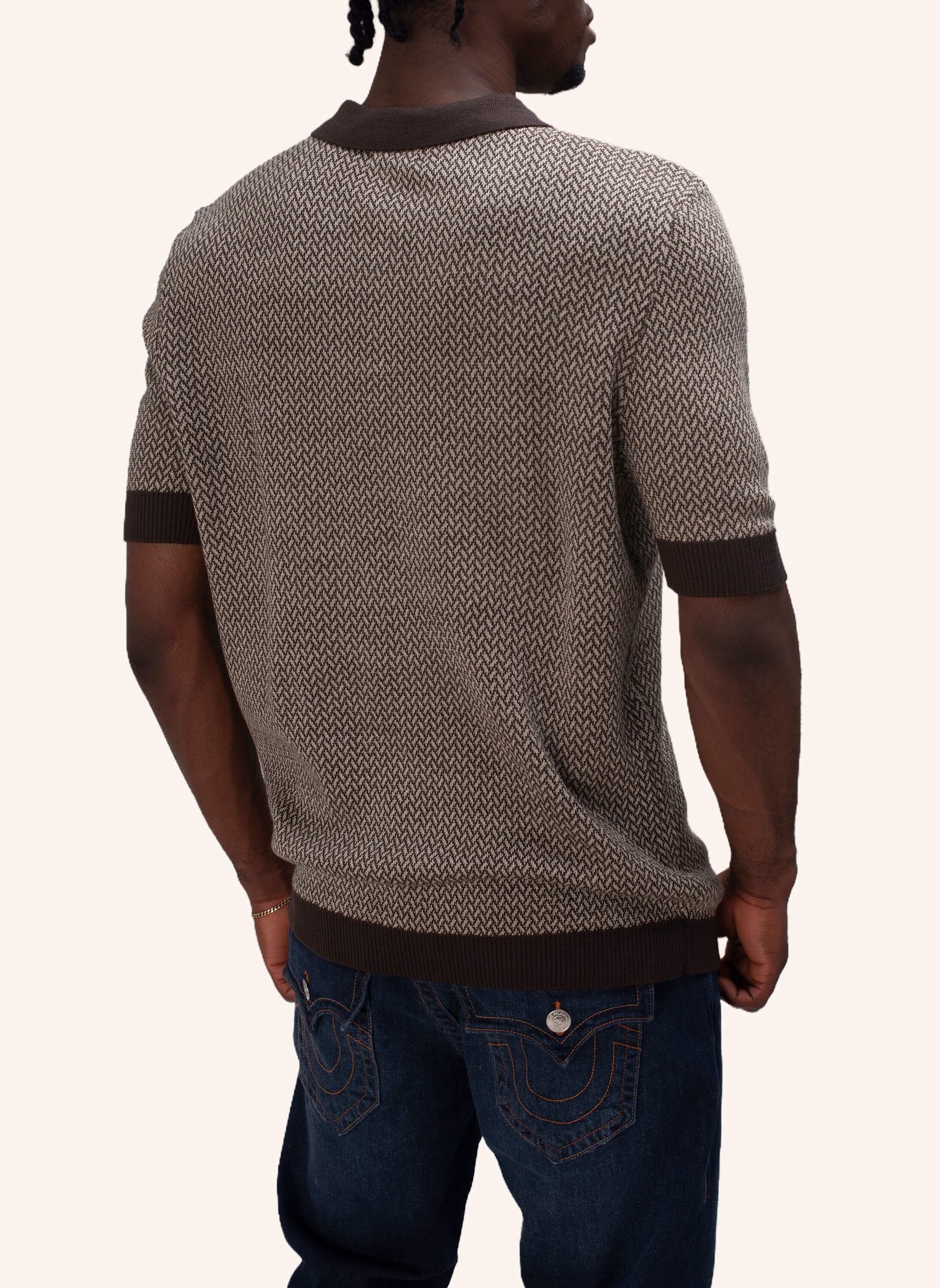 Thumbnail - True Religion Poloshirt Knit braun