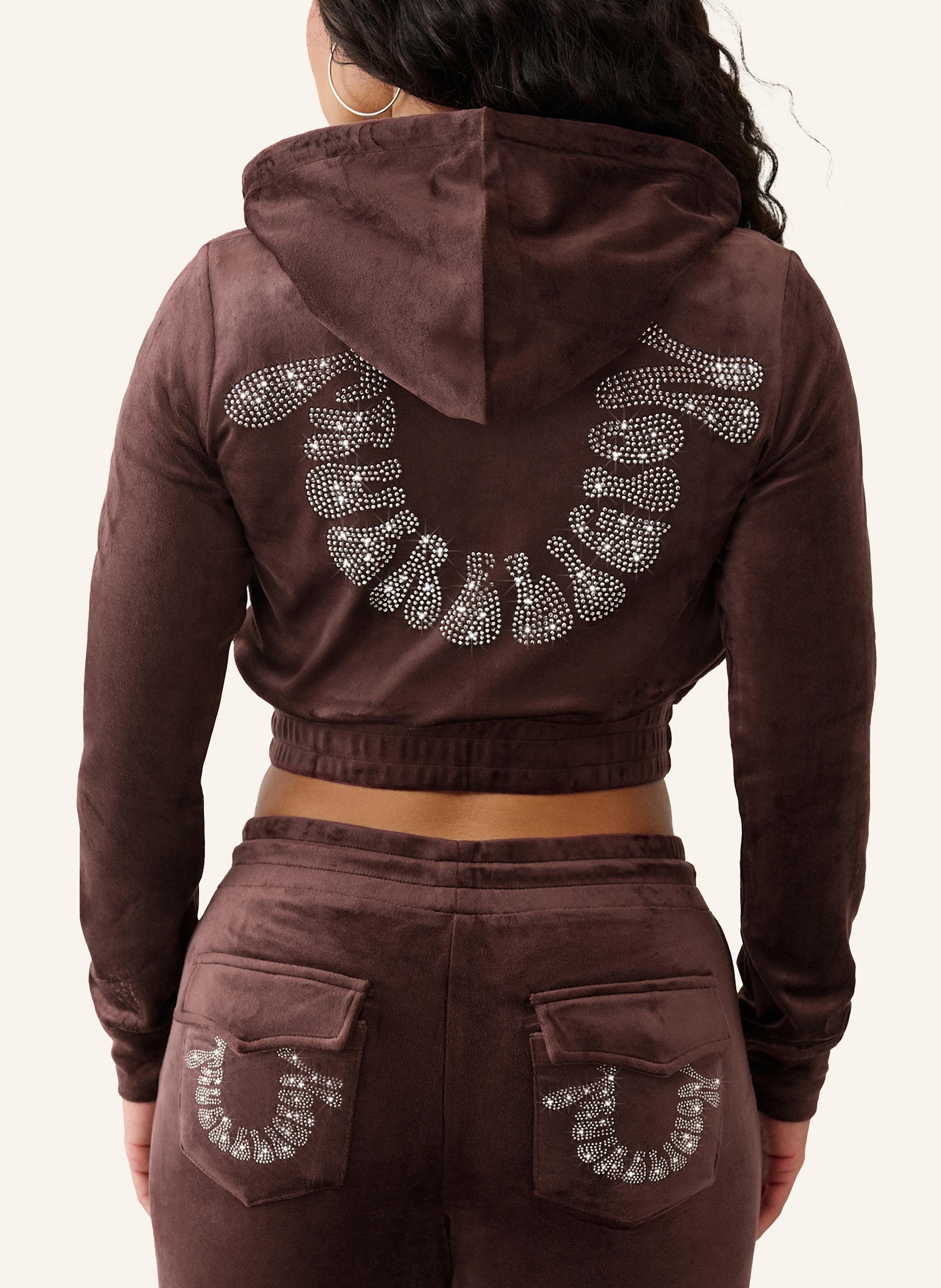 Thumbnail - True Religion Zip-Hoodie braun