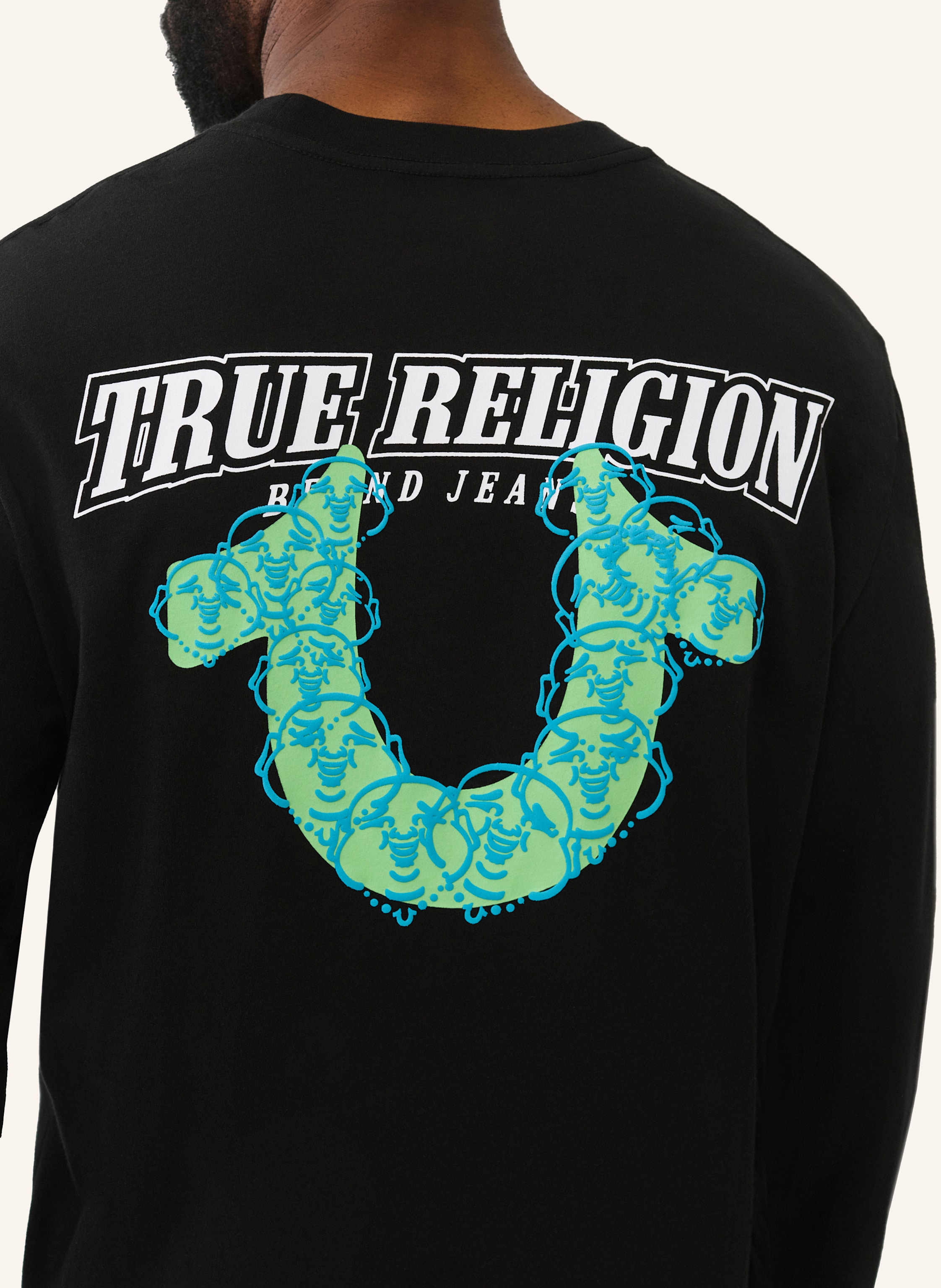 Thumbnail - True Religion Longsleeve schwarz