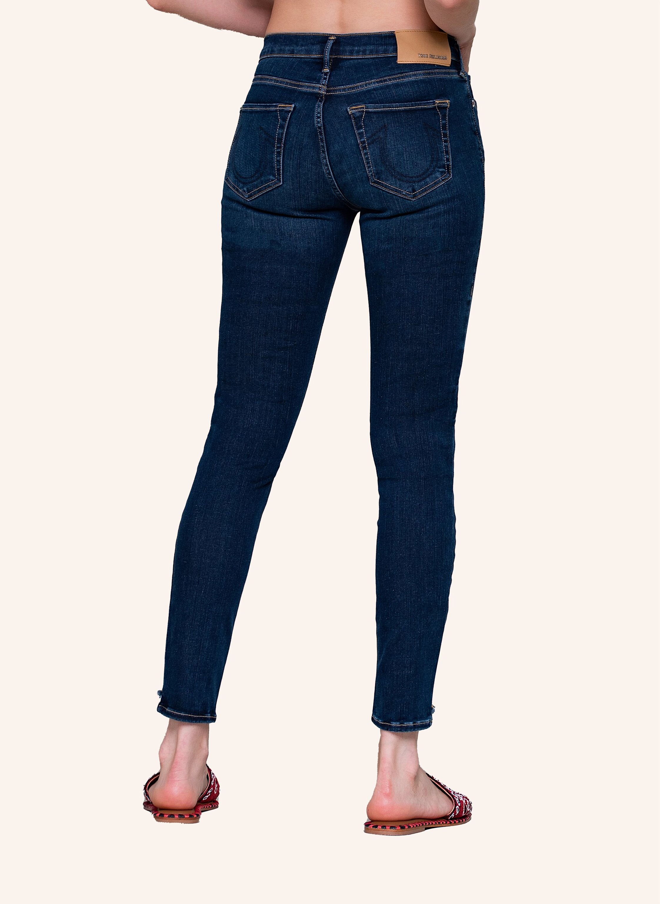 Thumbnail - True Religion Jeans Halle Triangel blau