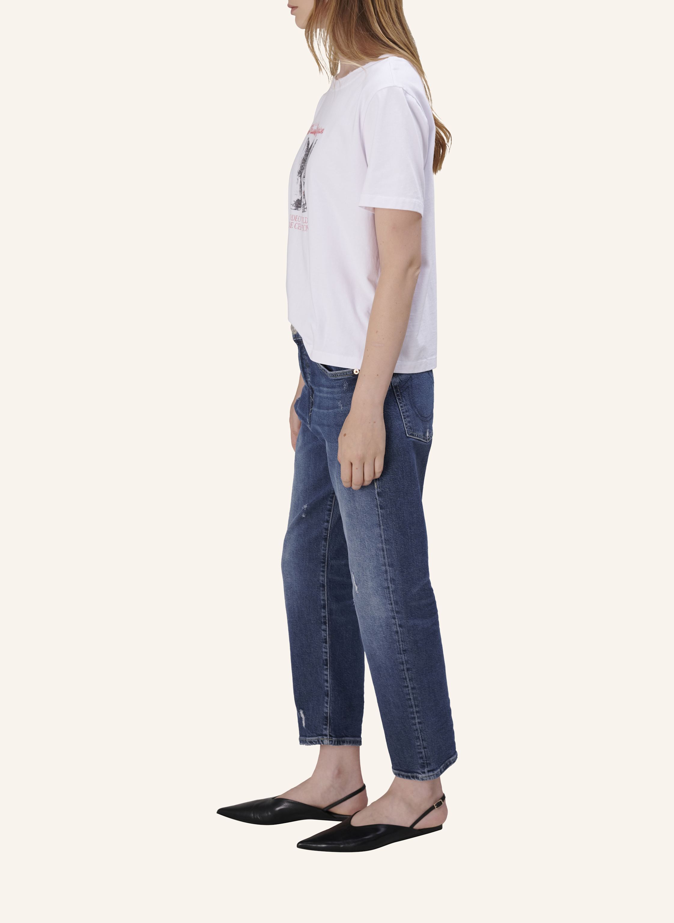 Thumbnail - True Religion T-Shirt Boots weiss