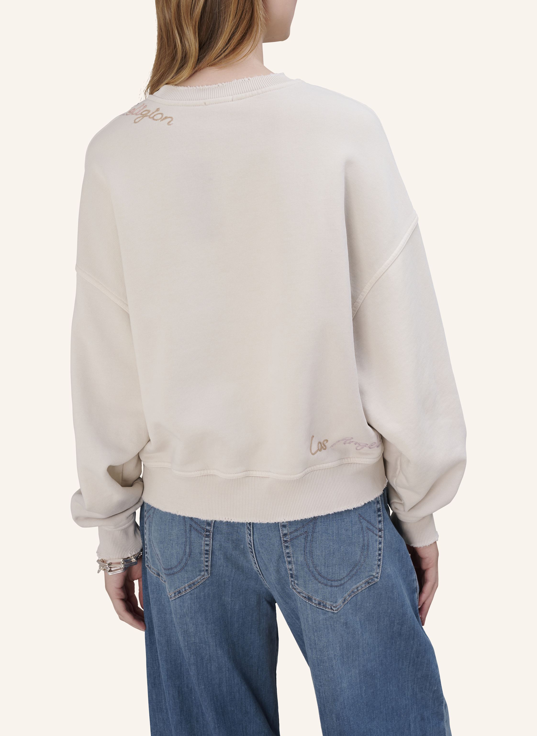 Thumbnail - True Religion Sweatshirt Embro beige