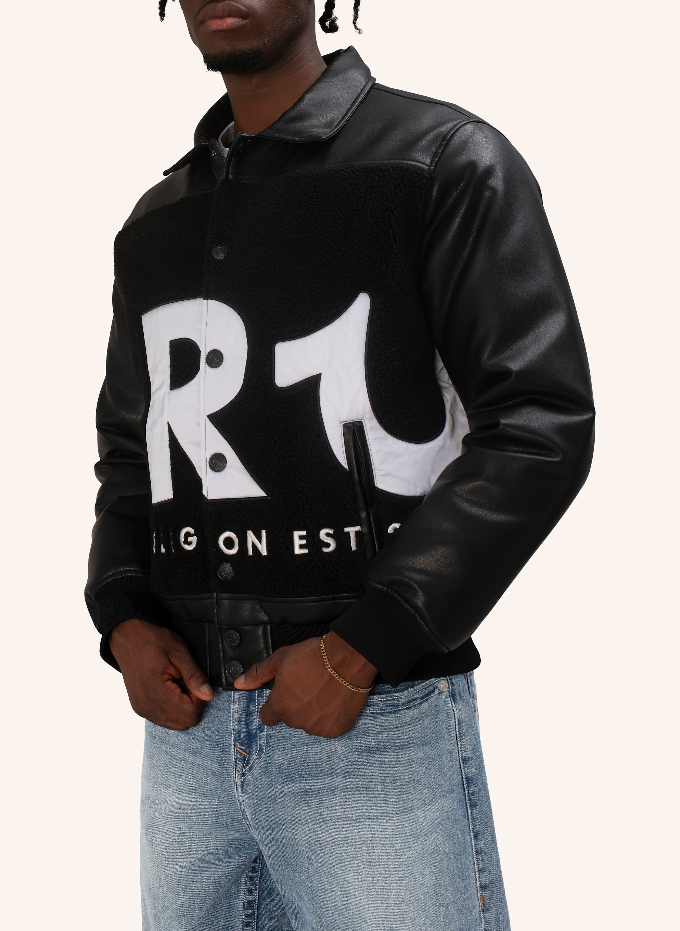 Thumbnail - True Religion Bomberjacke schwarz