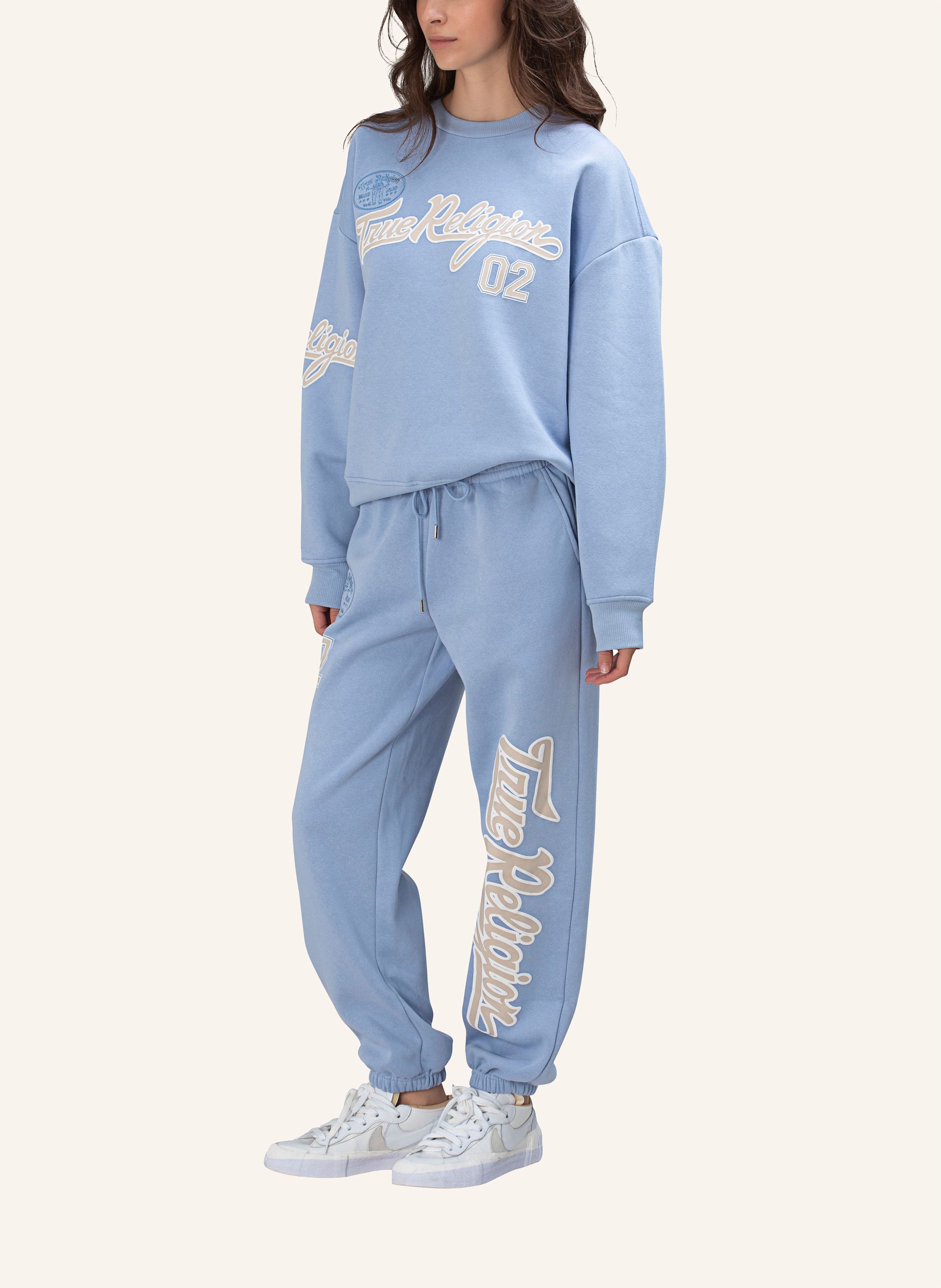 Thumbnail - True Religion Sweathose Embroidery blau